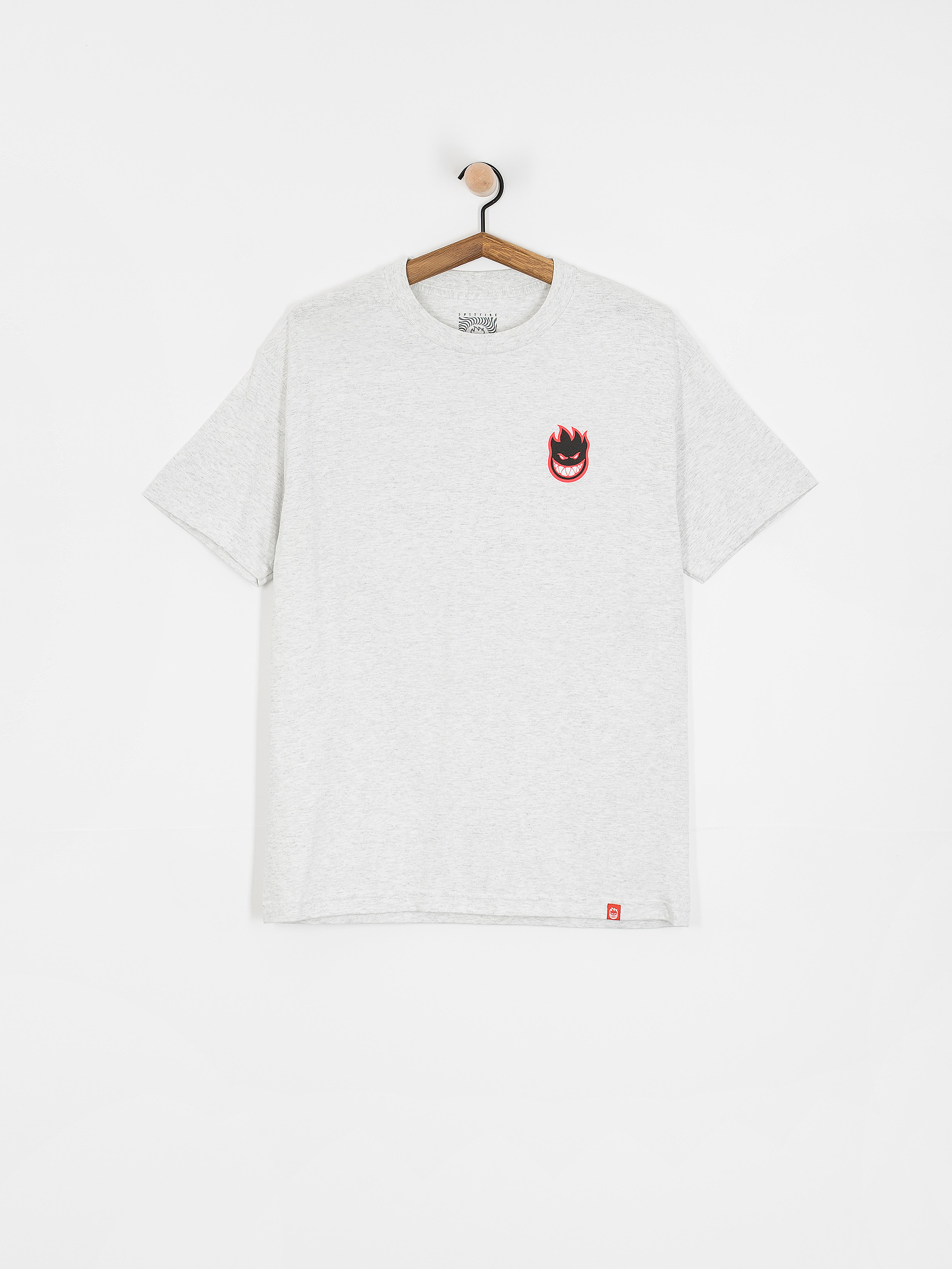Tričko Spitfire Lil Bighead Fill (ash/black red & white print)