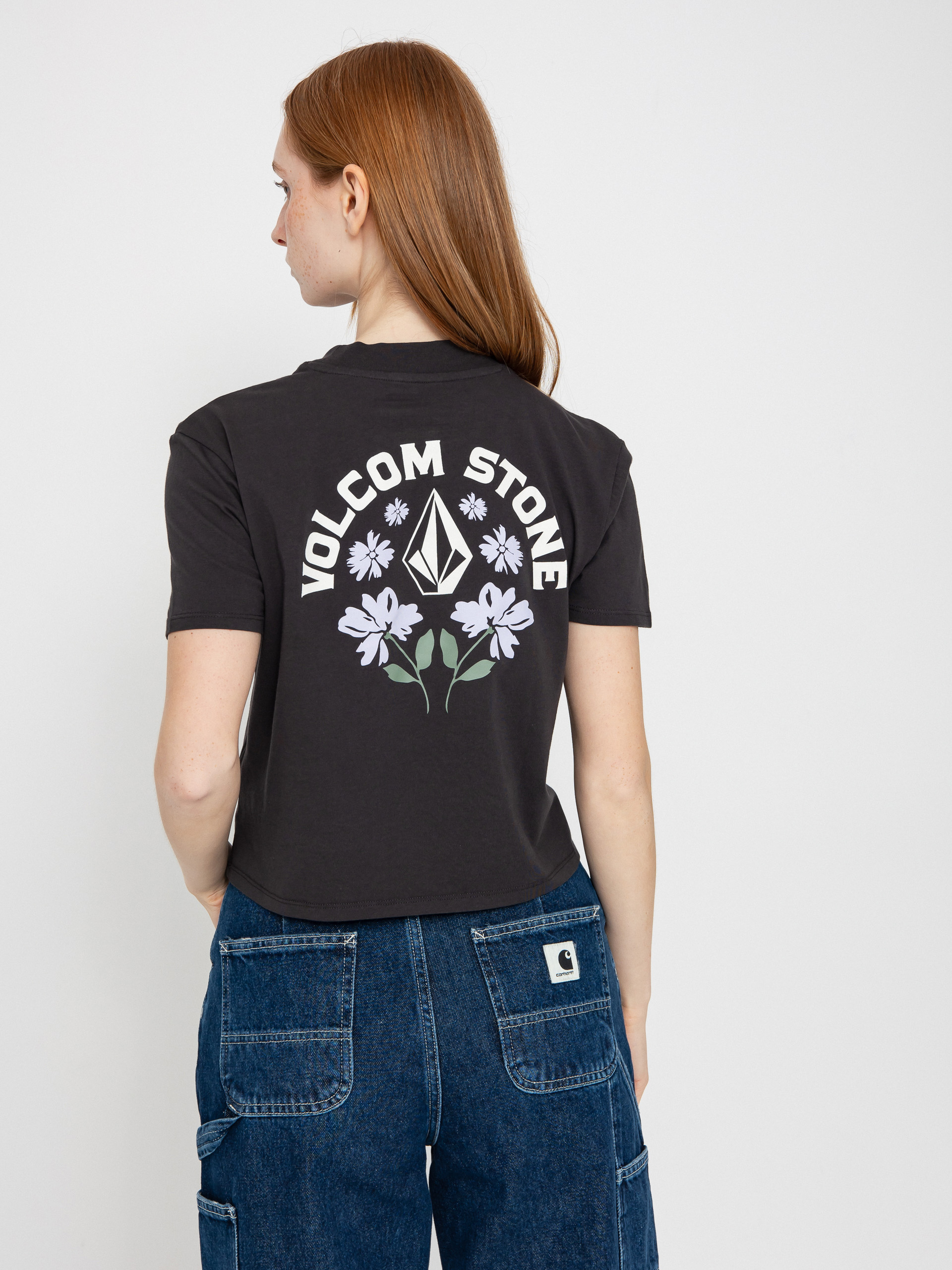Tričko Volcom Pocket Dial Wmn (vintage black)