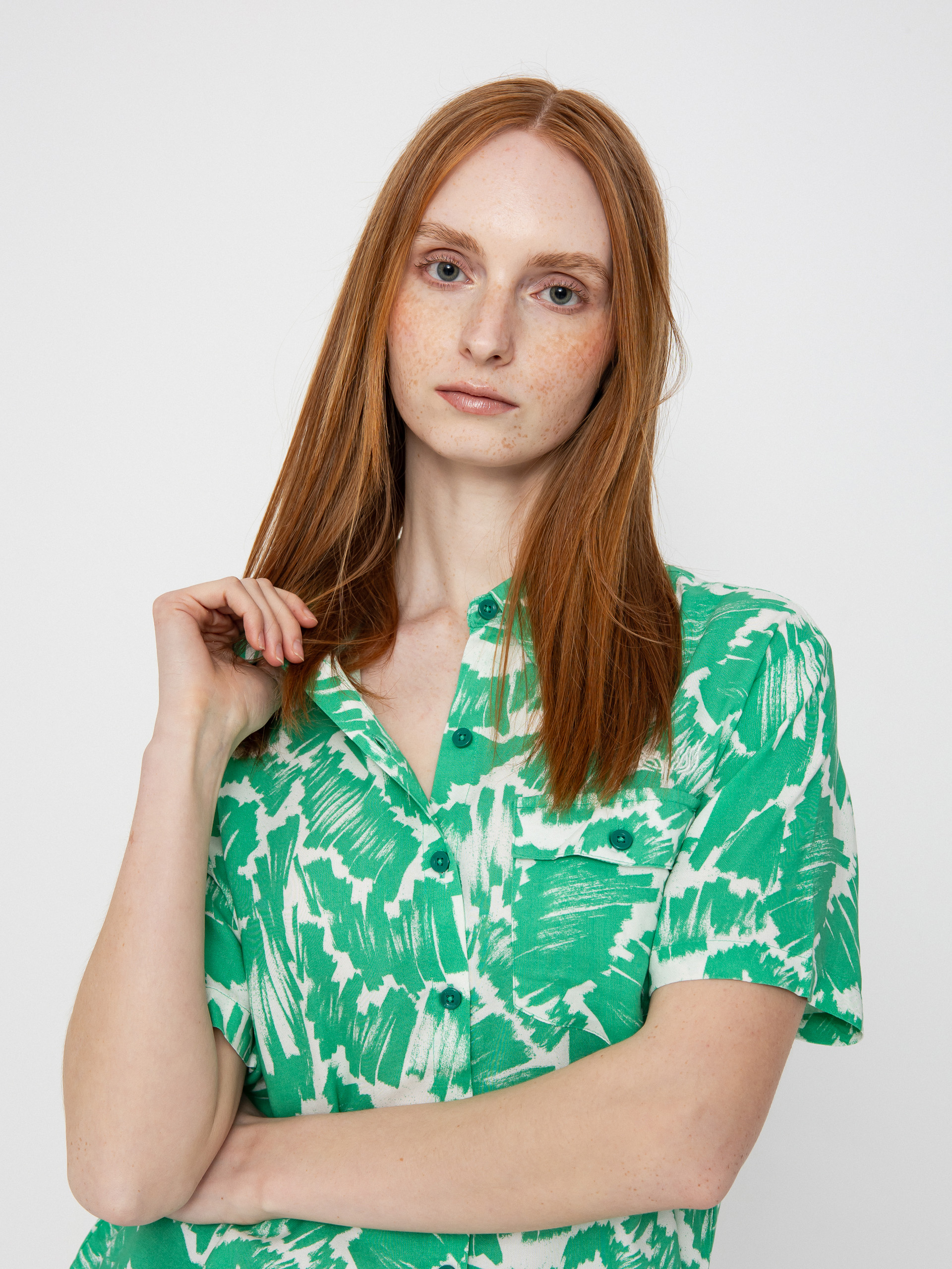 Košeľa Volcom Fa Alix 2 Wmn (jade)