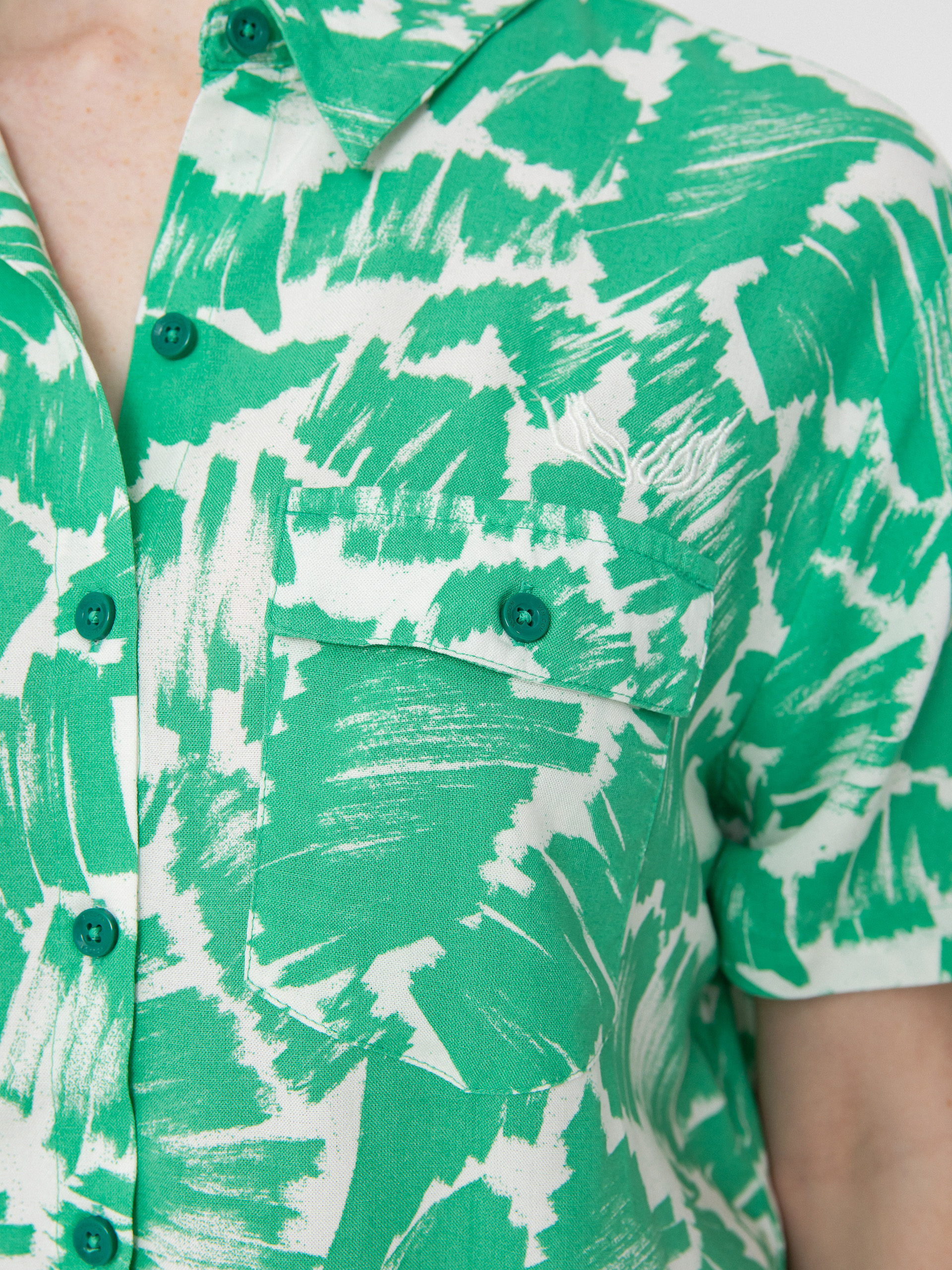 Košeľa Volcom Fa Alix 2 Wmn (jade)