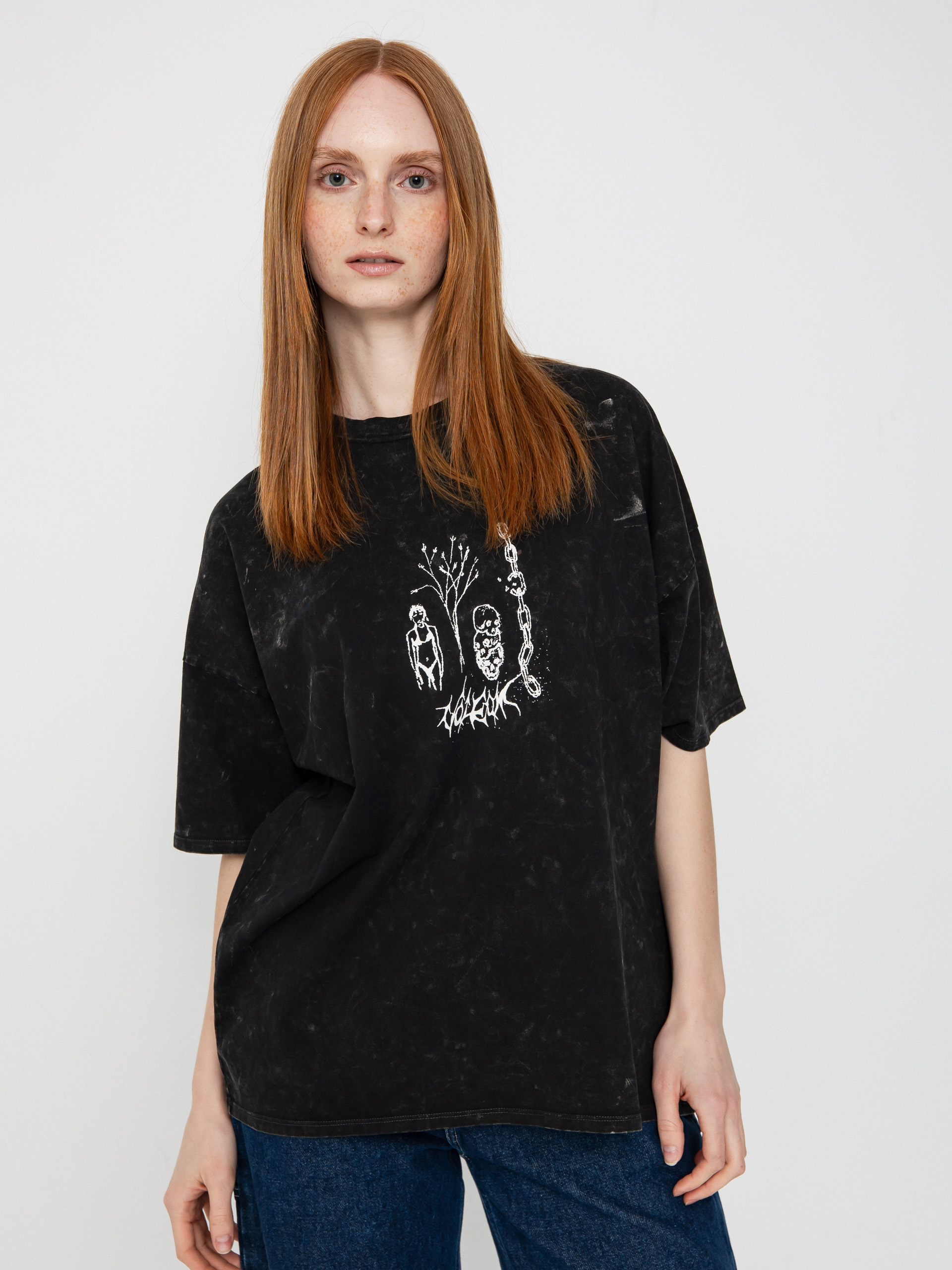 Tričko Volcom Voltrip Wmn (black)