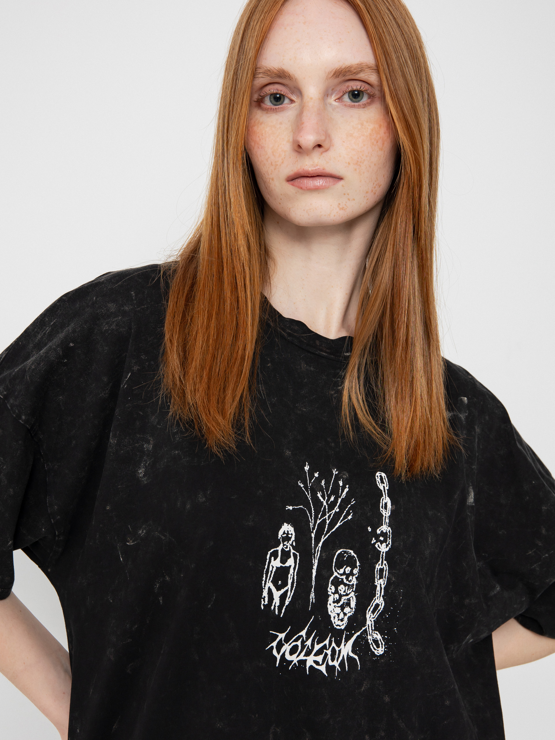 Tričko Volcom Voltrip Wmn (black)