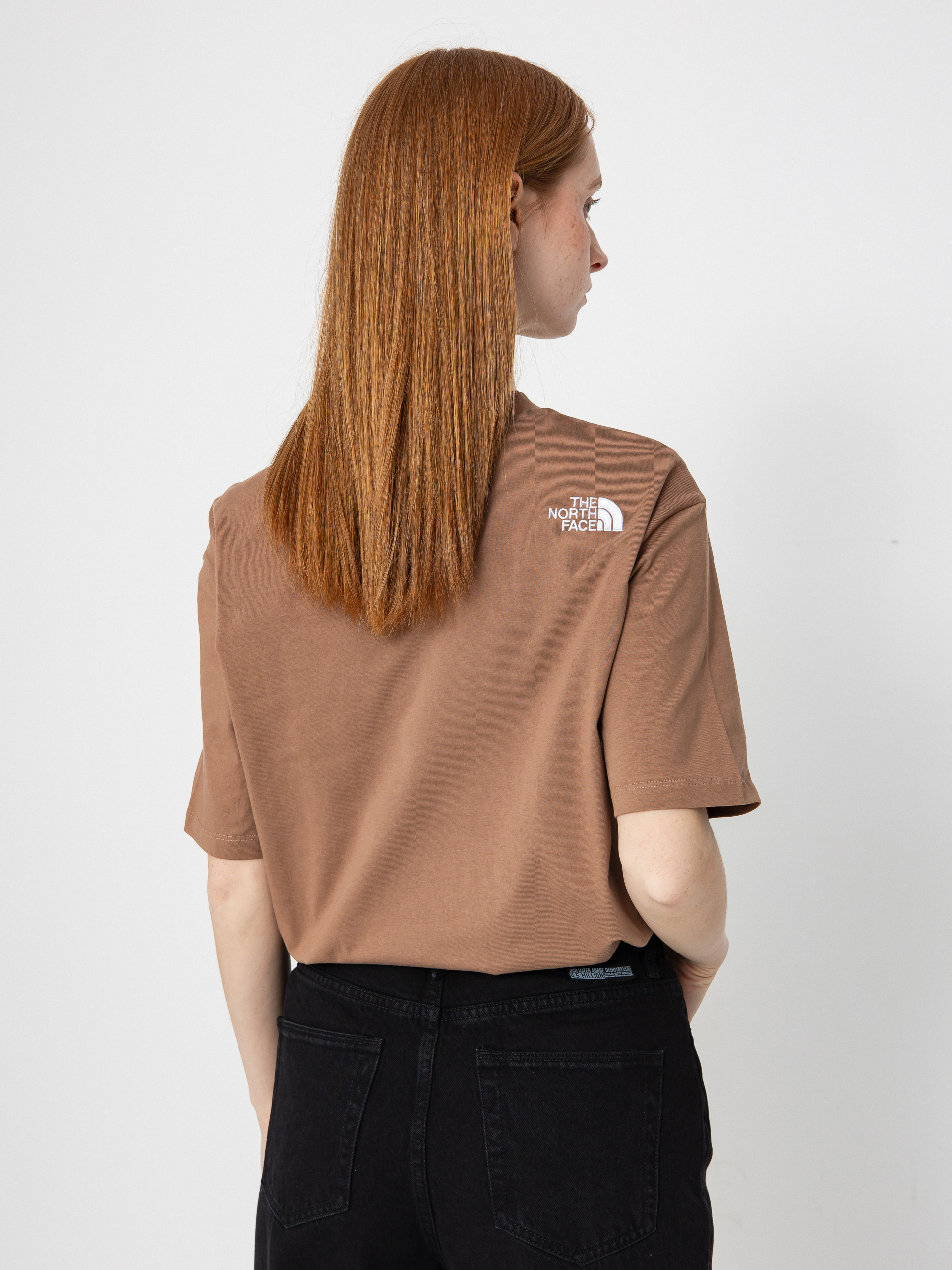 Tričko The North Face Essential Oversize Wmn (latte)