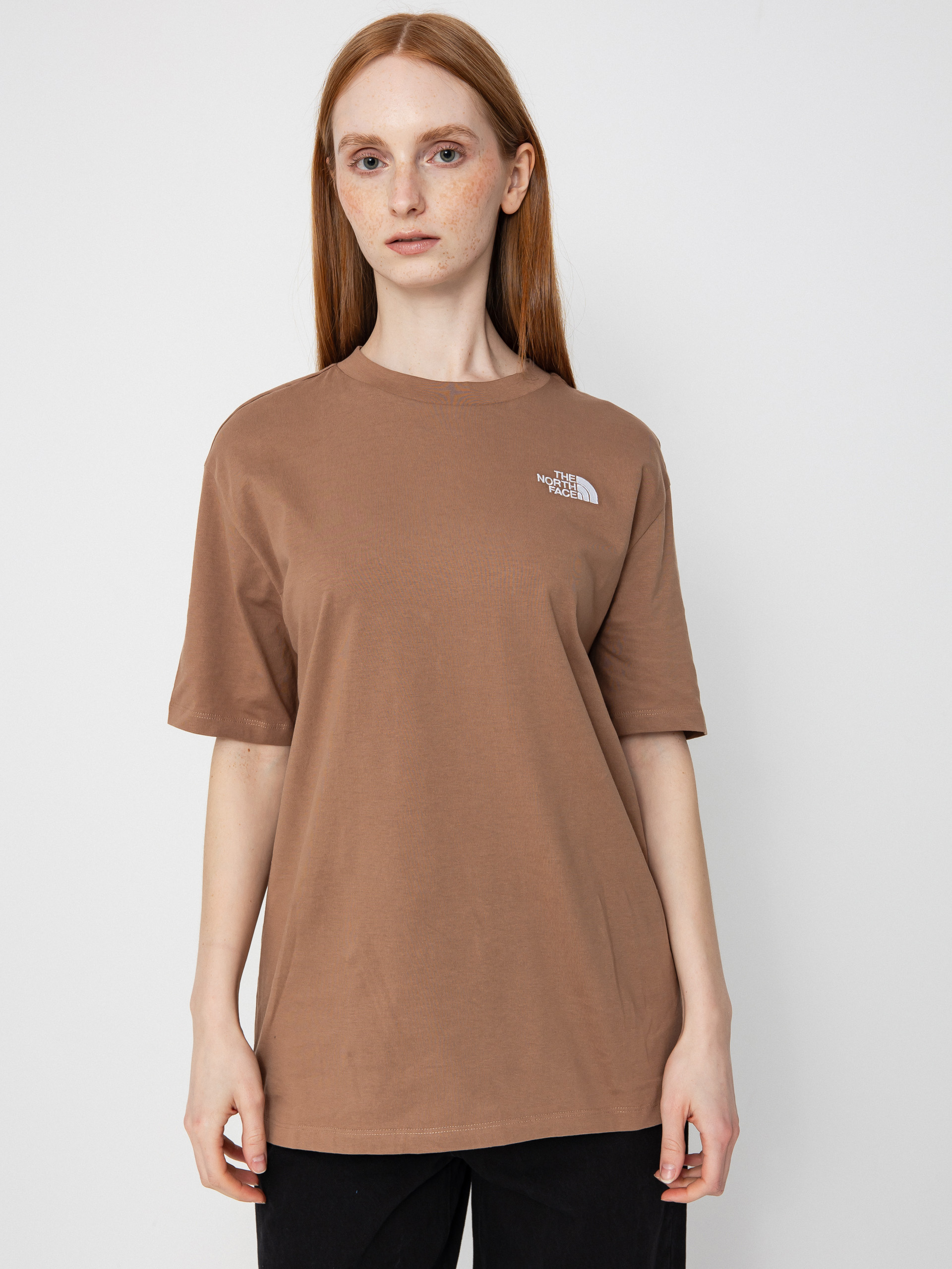 Tričko The North Face Essential Oversize Wmn (latte)