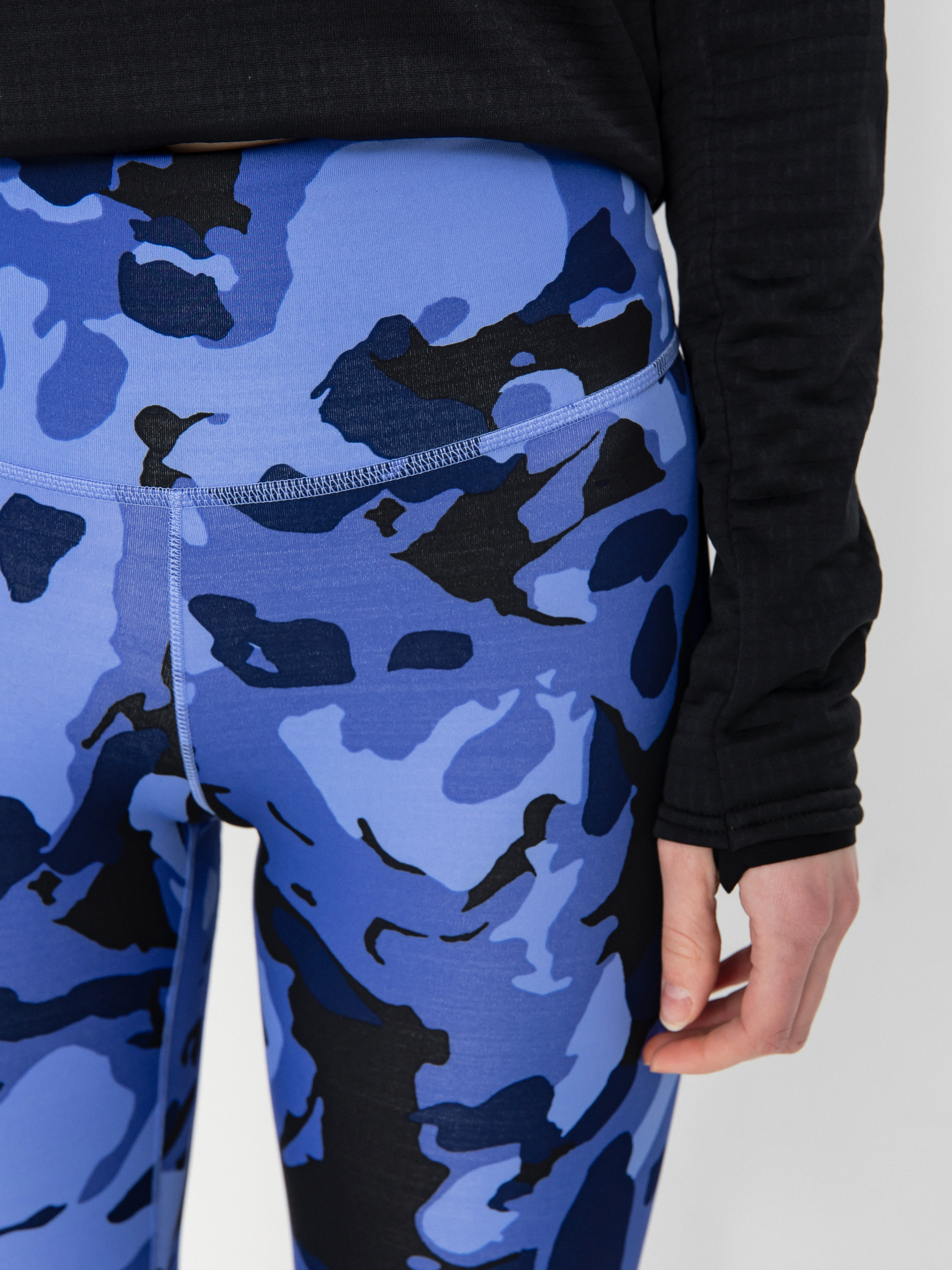 Legíny The North Face Ma Flex 25In Tight Aop Wmn (virtual blue light show)