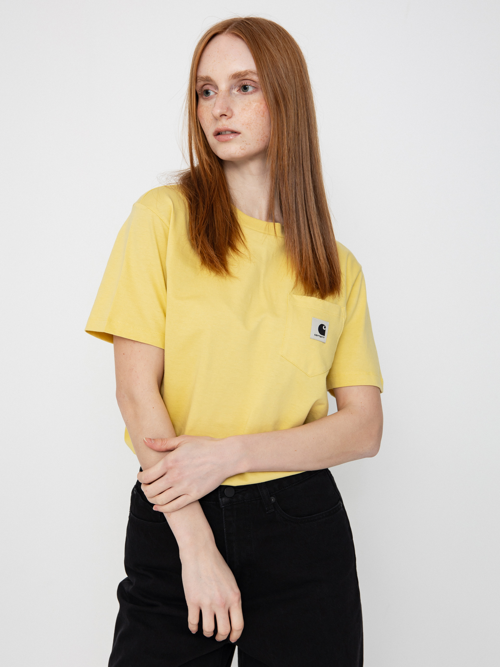 Tričko Carhartt WIP Pocket Wmn (air yellow)