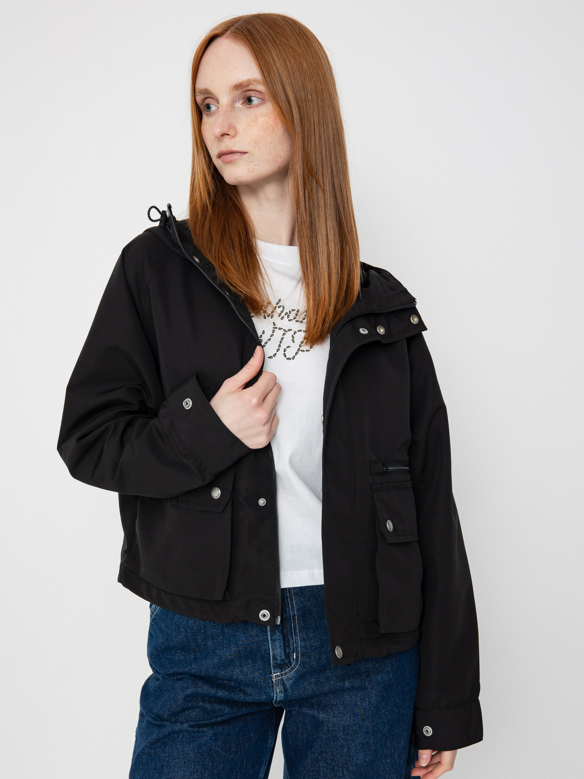 Bunda Carhartt WIP Irwin Wmn (black)