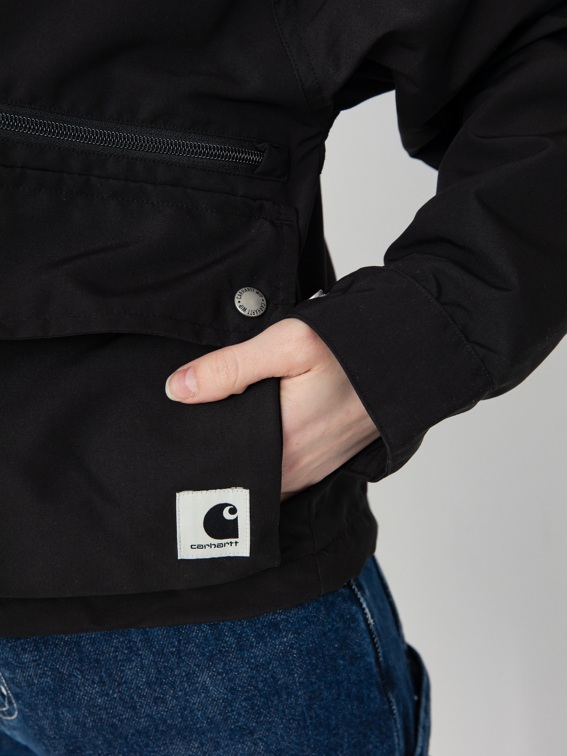 Bunda Carhartt WIP Irwin Wmn (black)