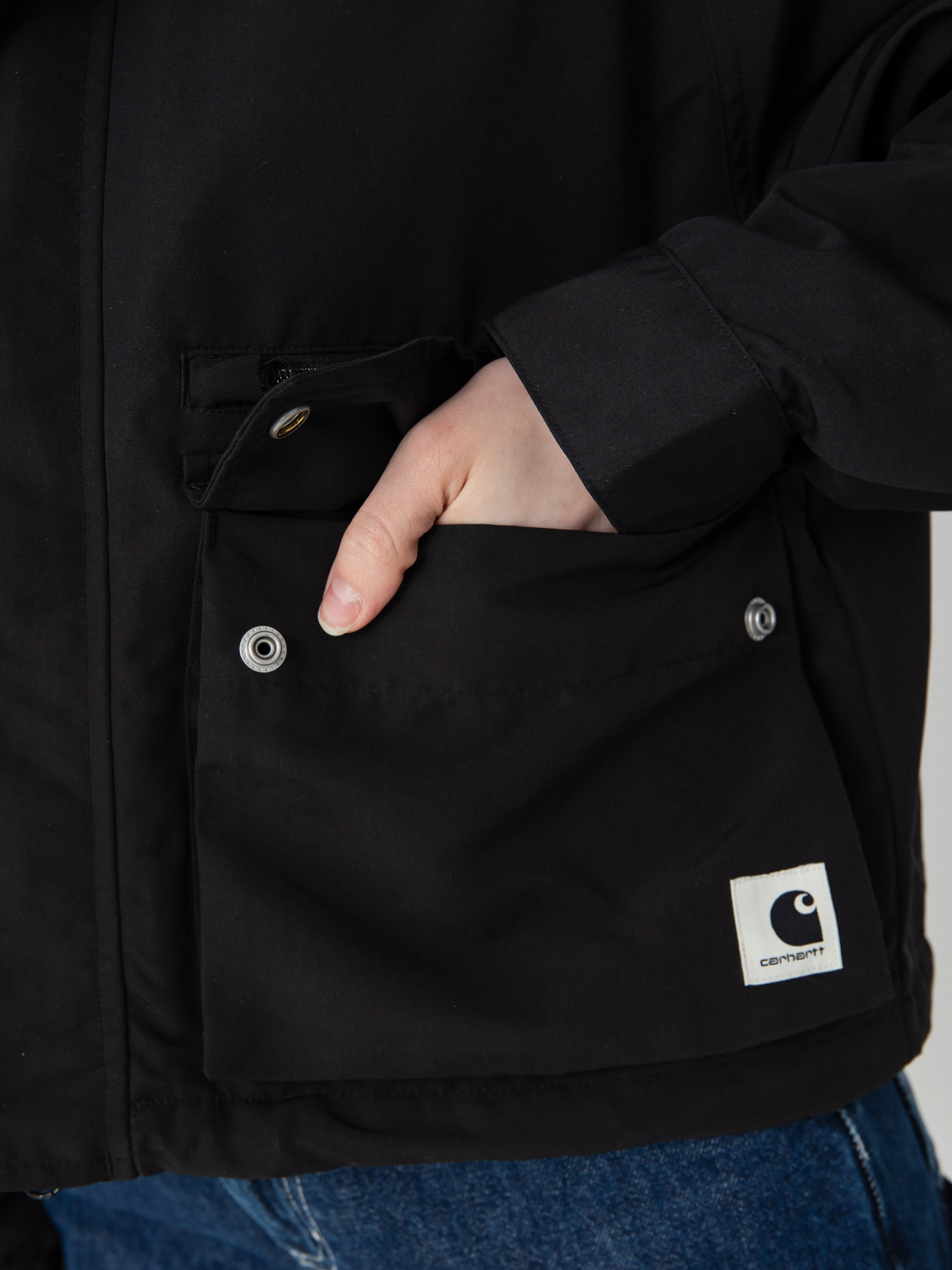 Bunda Carhartt WIP Irwin Wmn (black)