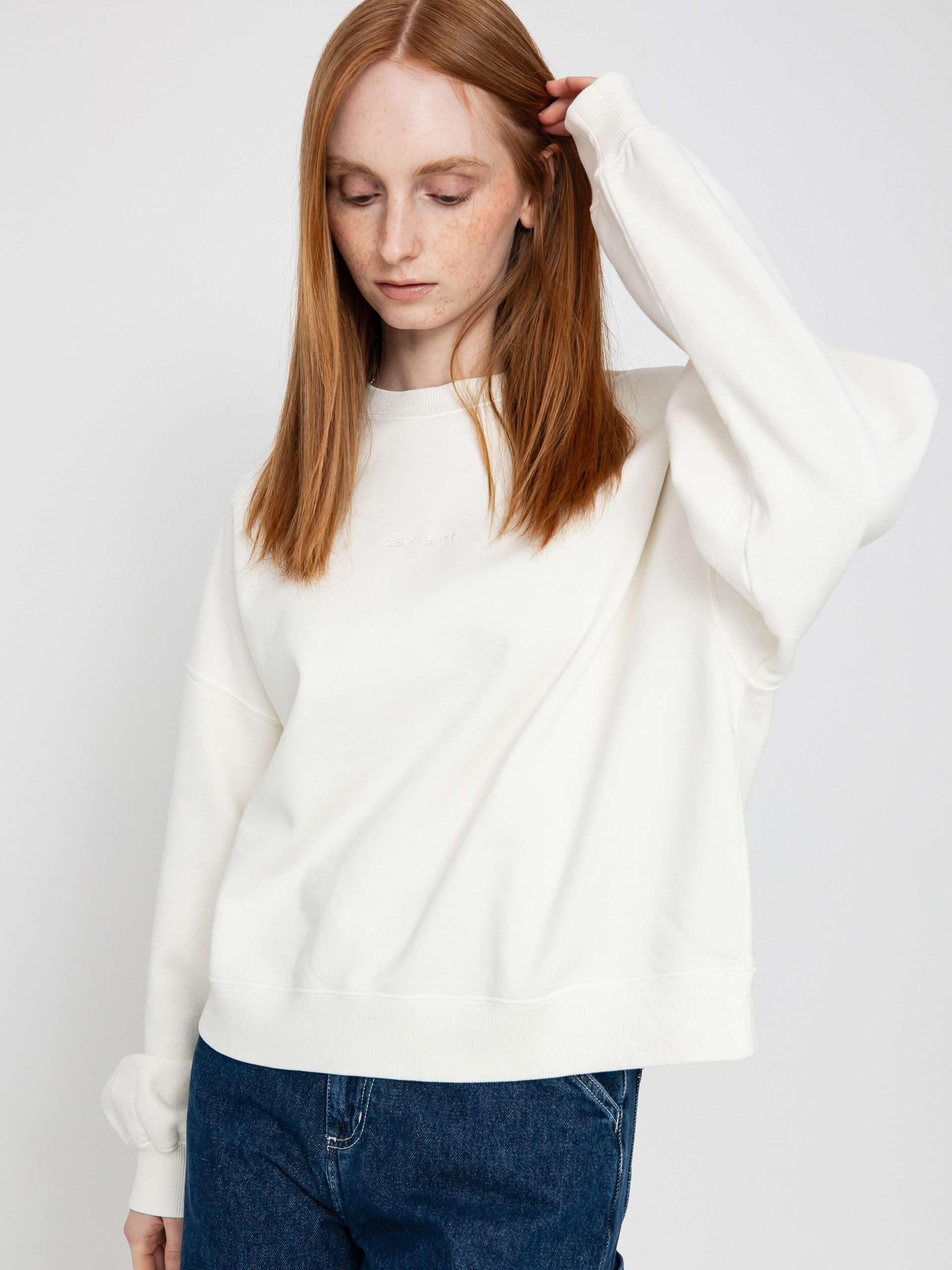 Mikina Carhartt WIP Benton Wmn (wax)