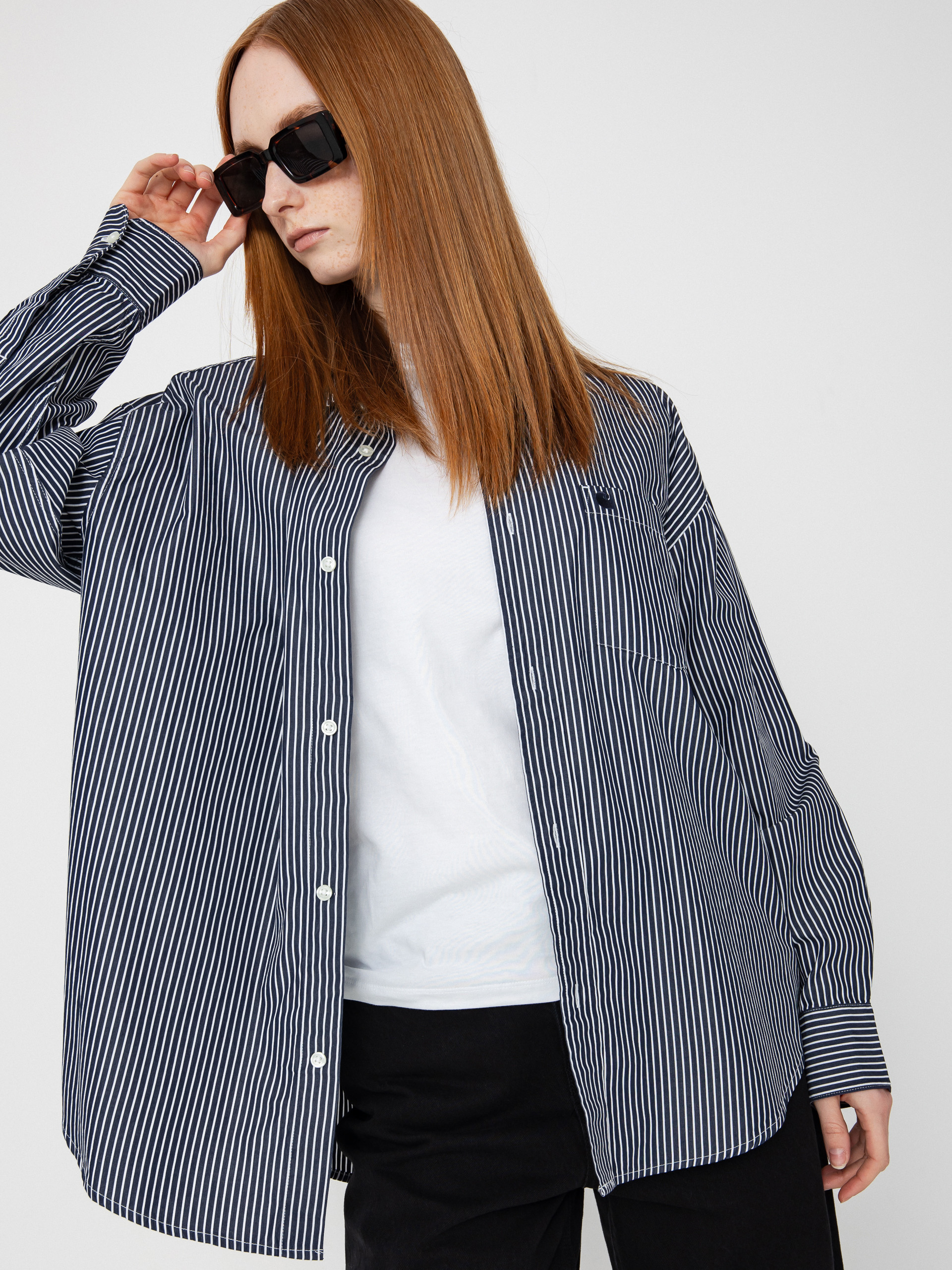 Košeľa Carhartt WIP Arvin Wmn (arvin stripe/space/space)