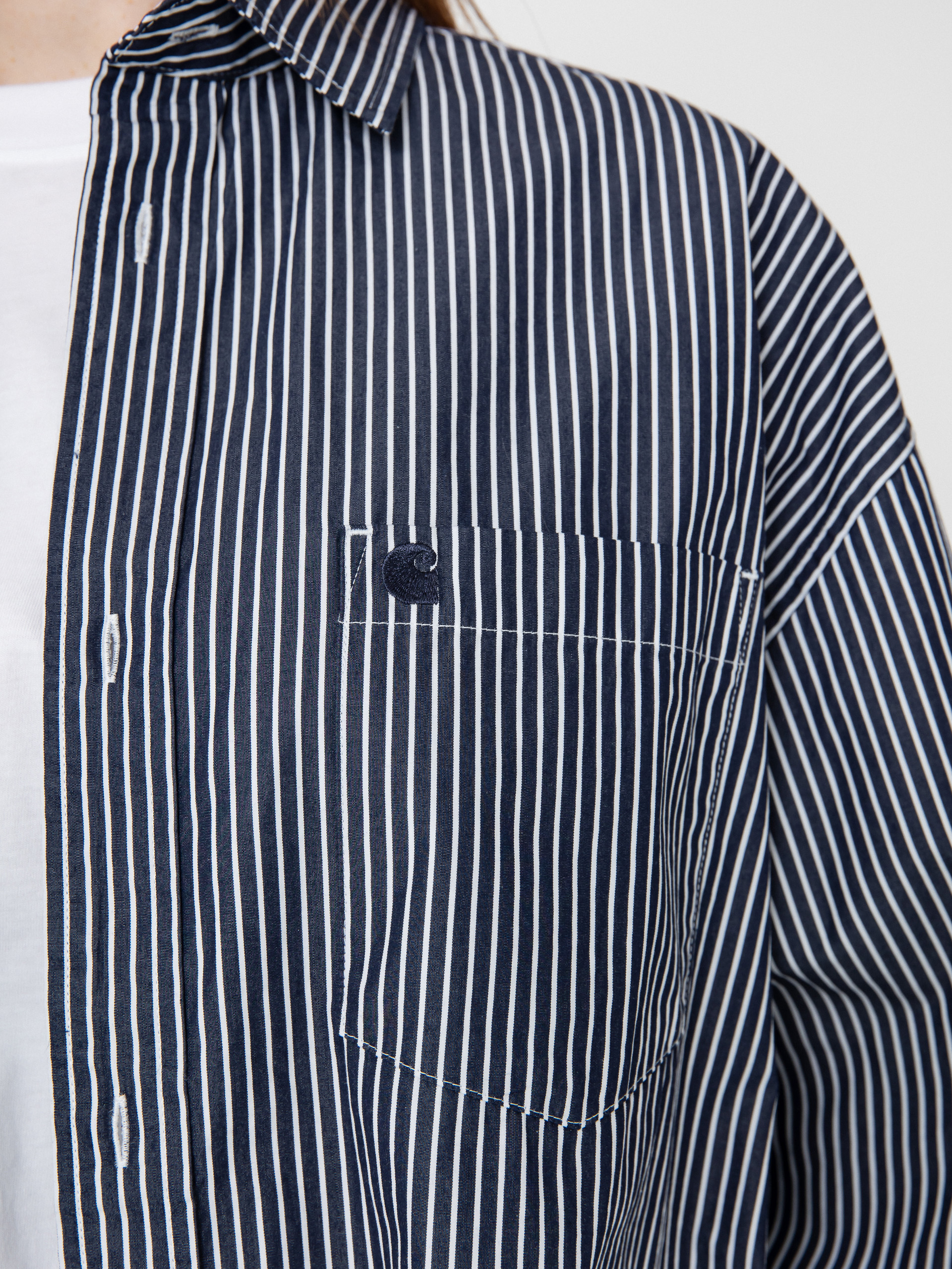 Košeľa Carhartt WIP Arvin Wmn (arvin stripe/space/space)