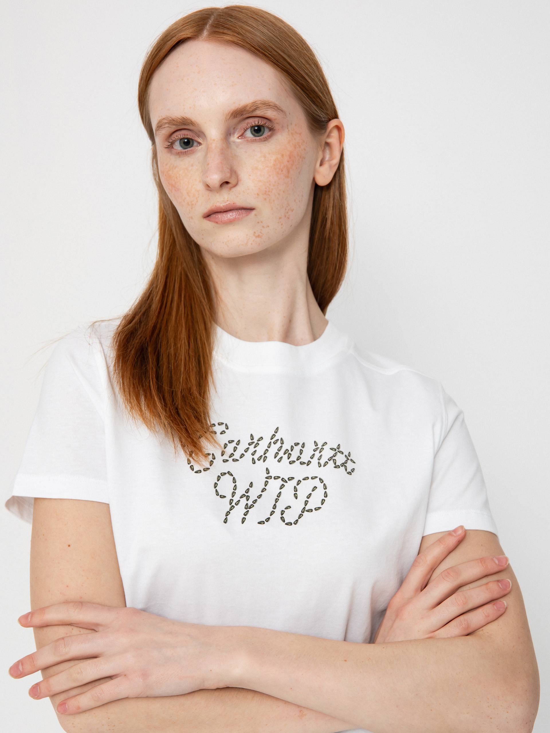 Tričko Carhartt WIP Sunflower Wmn (white)