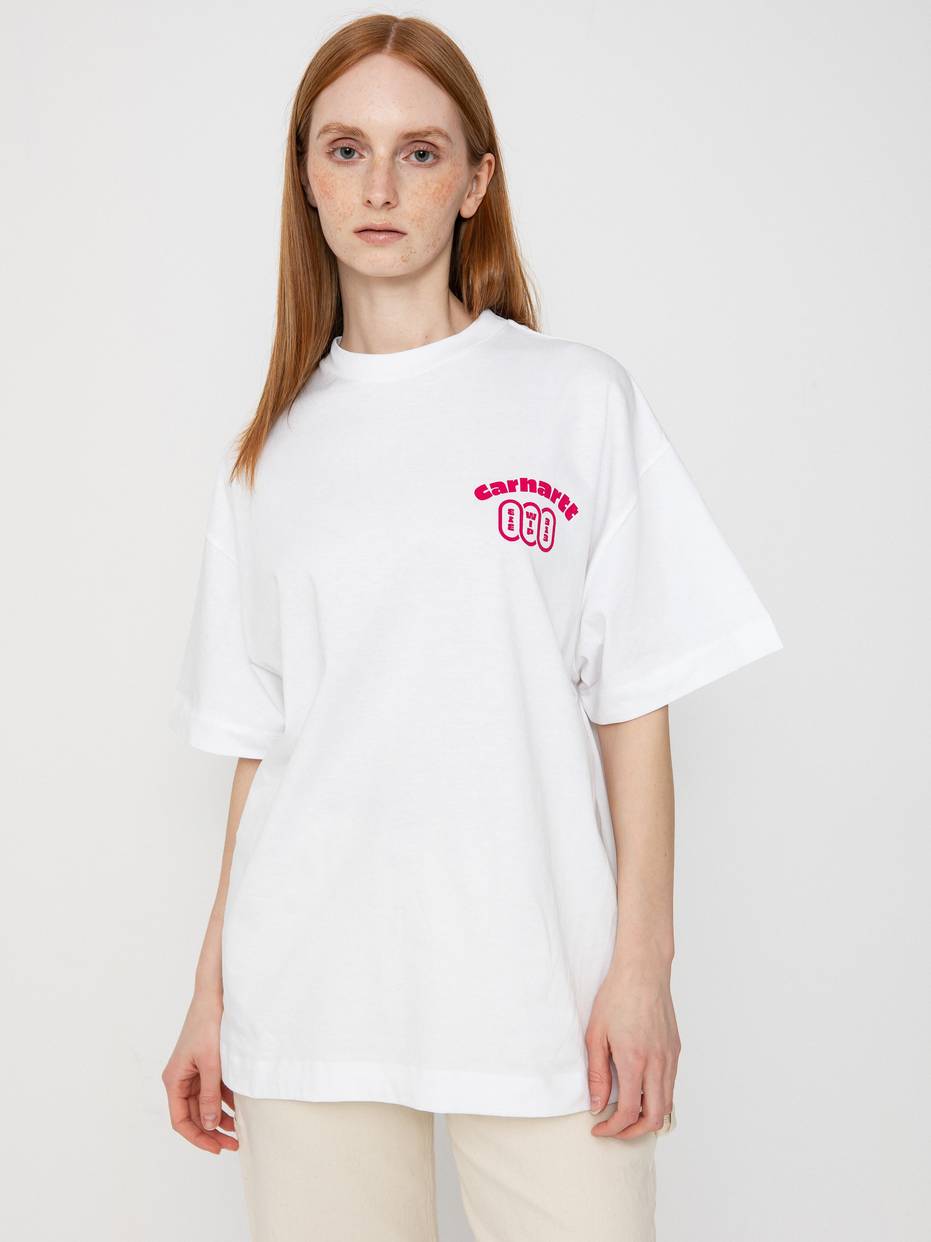 Tričko Carhartt WIP Day Off Wmn (white/disco)