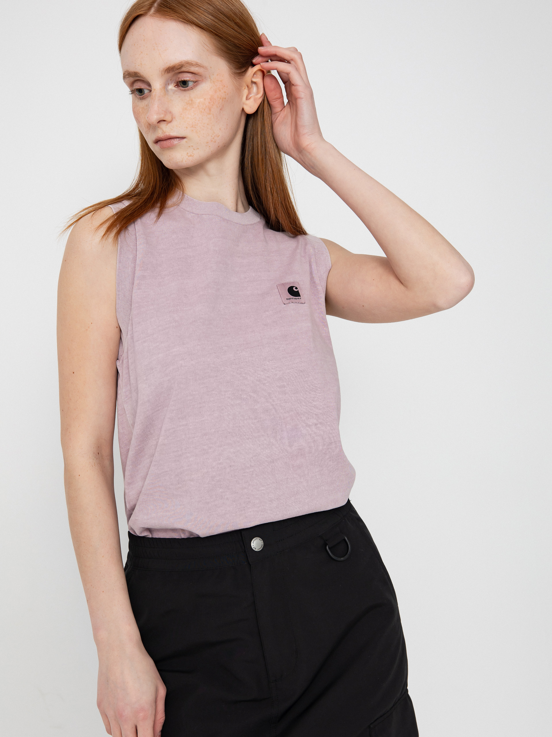 Tričko Carhartt WIP Nelson Wmn (hortensia)