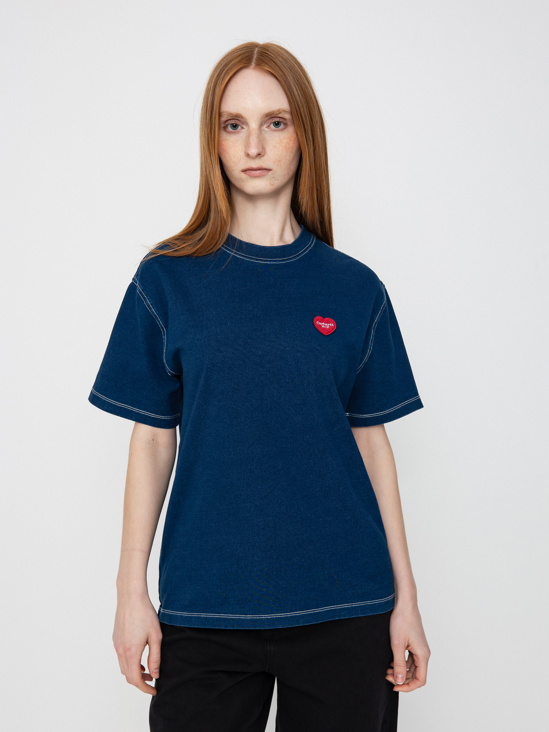 Tričko Carhartt WIP Ingo Wmn (dark blue)