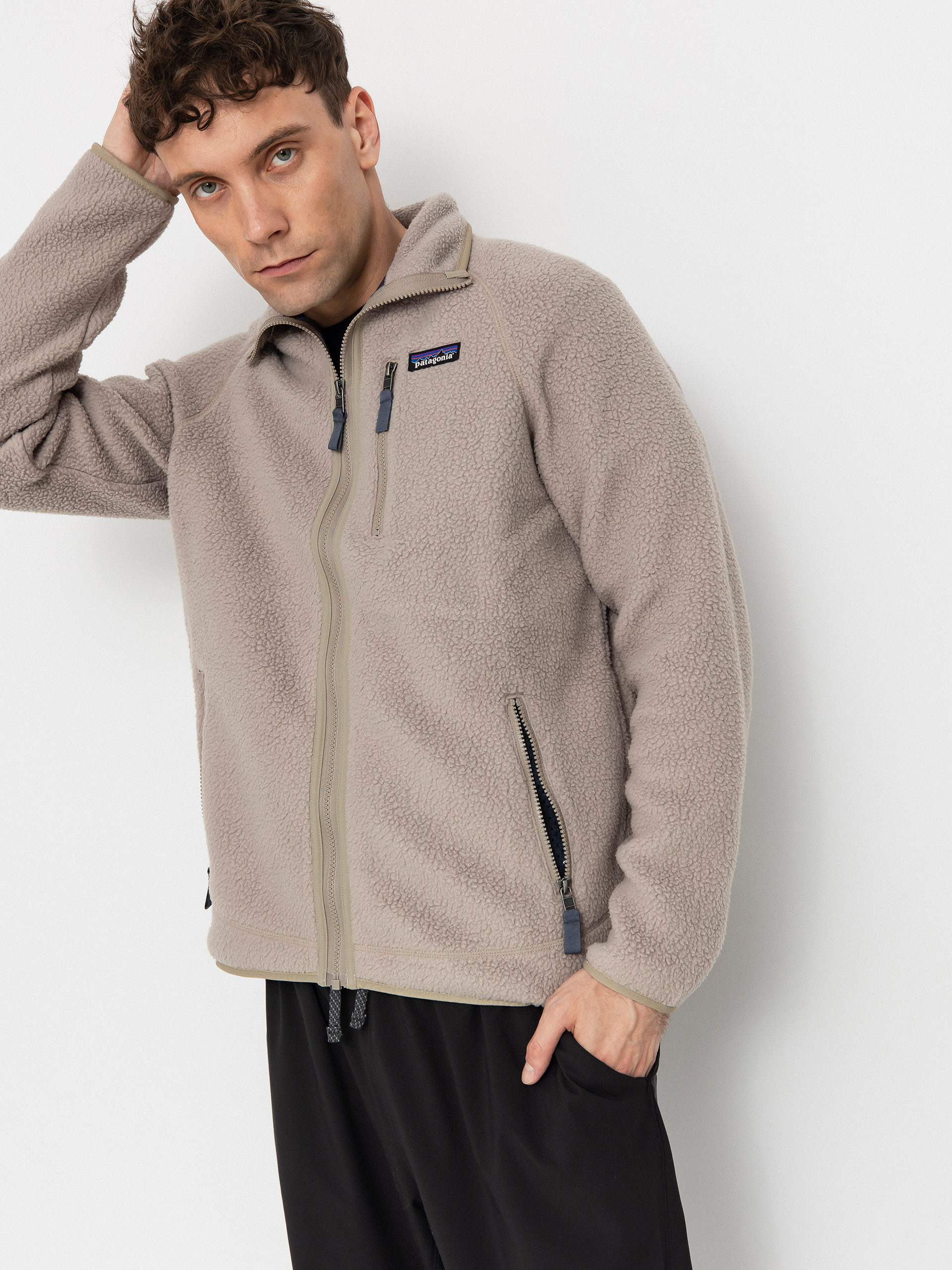 Bunda Patagonia Retro Pile (seabird grey)