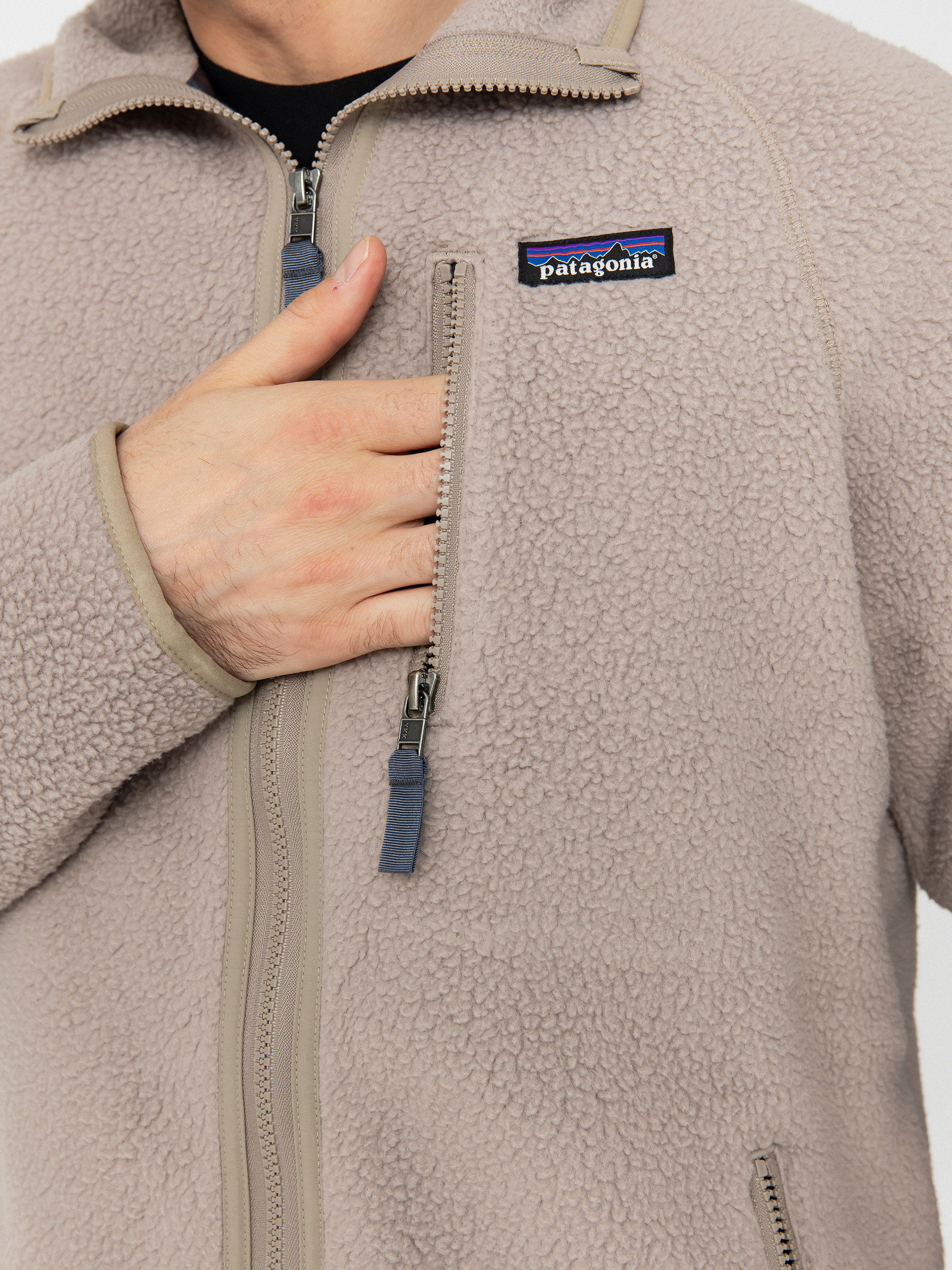 Bunda Patagonia Retro Pile (seabird grey)