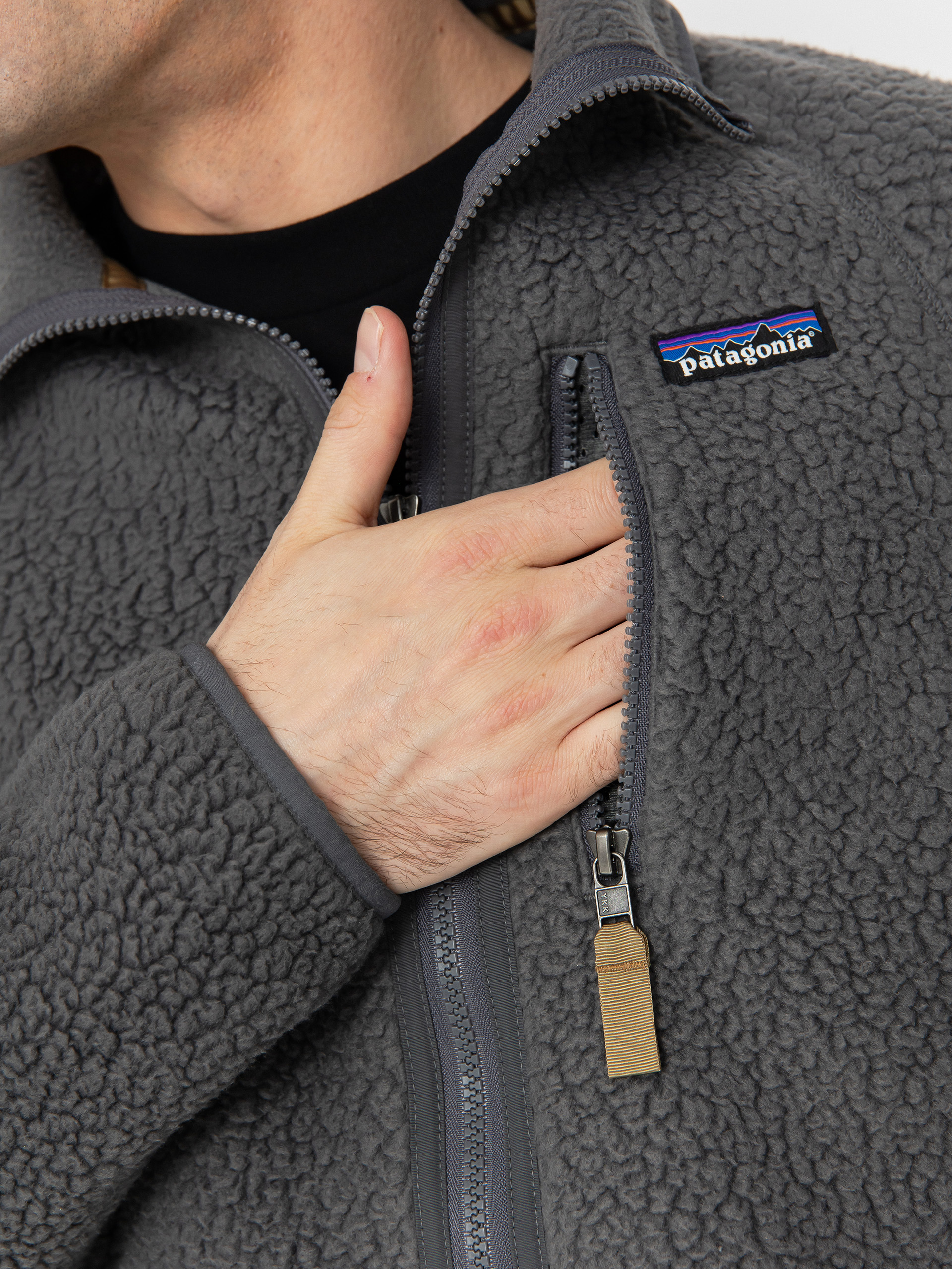 Bunda Patagonia Retro Pile (forge grey)