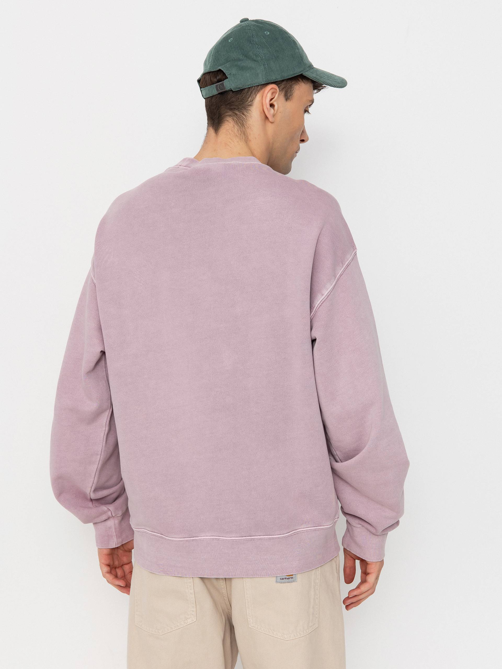 Mikina Carhartt WIP Nelson (hortensia)