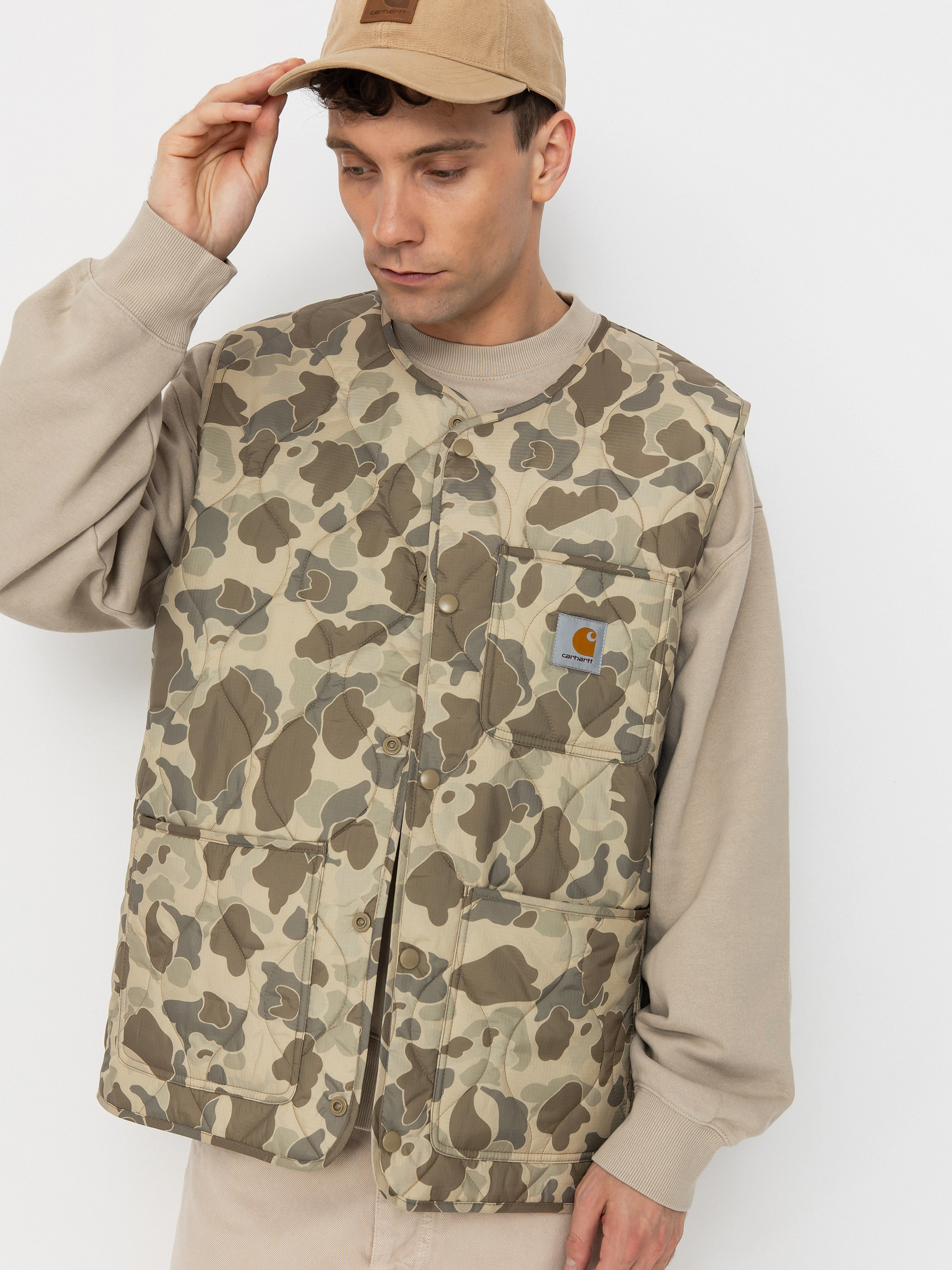 Vesta Carhartt WIP Skyton (camo duck/desert)