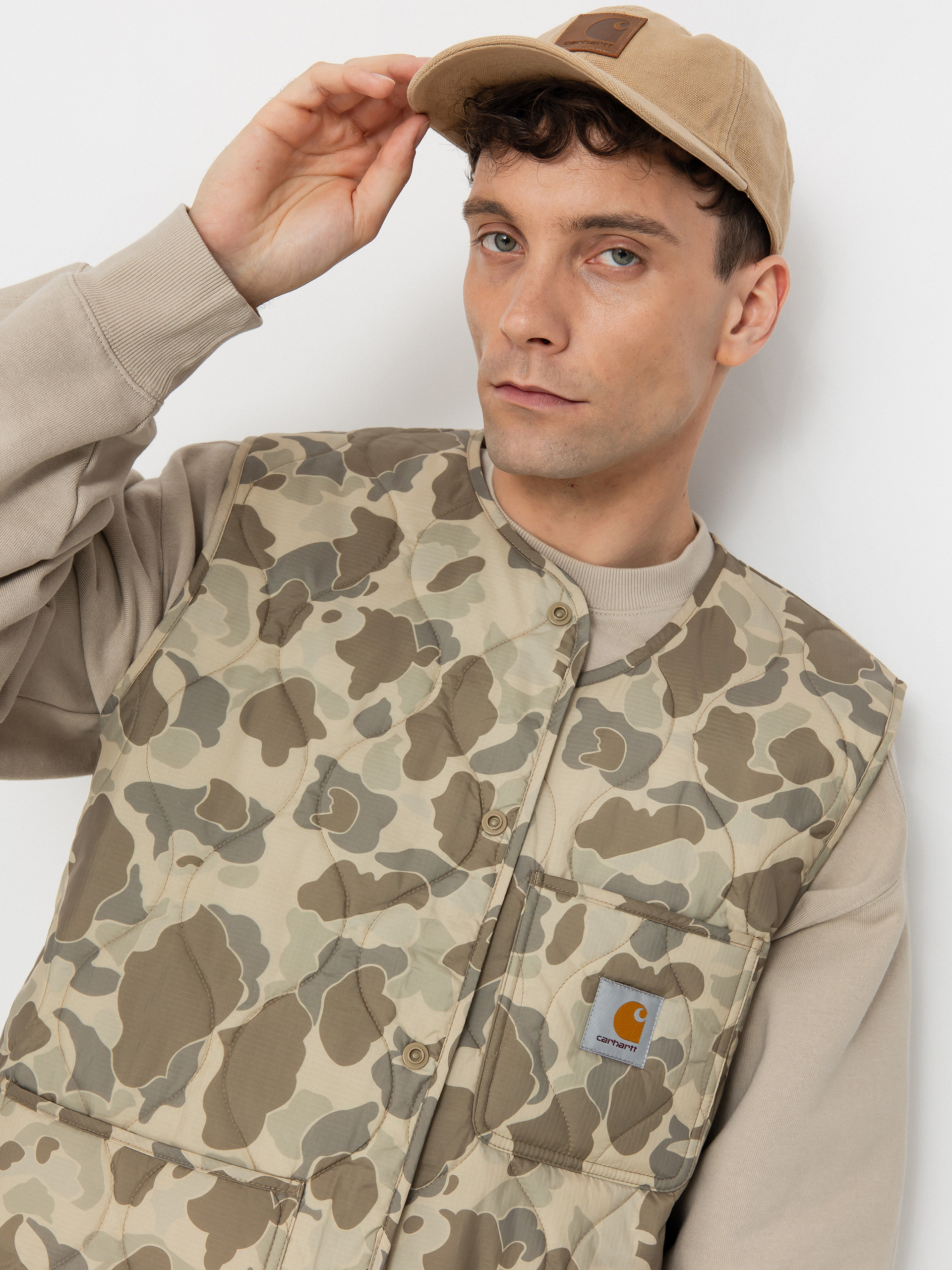 Vesta Carhartt WIP Skyton (camo duck/desert)