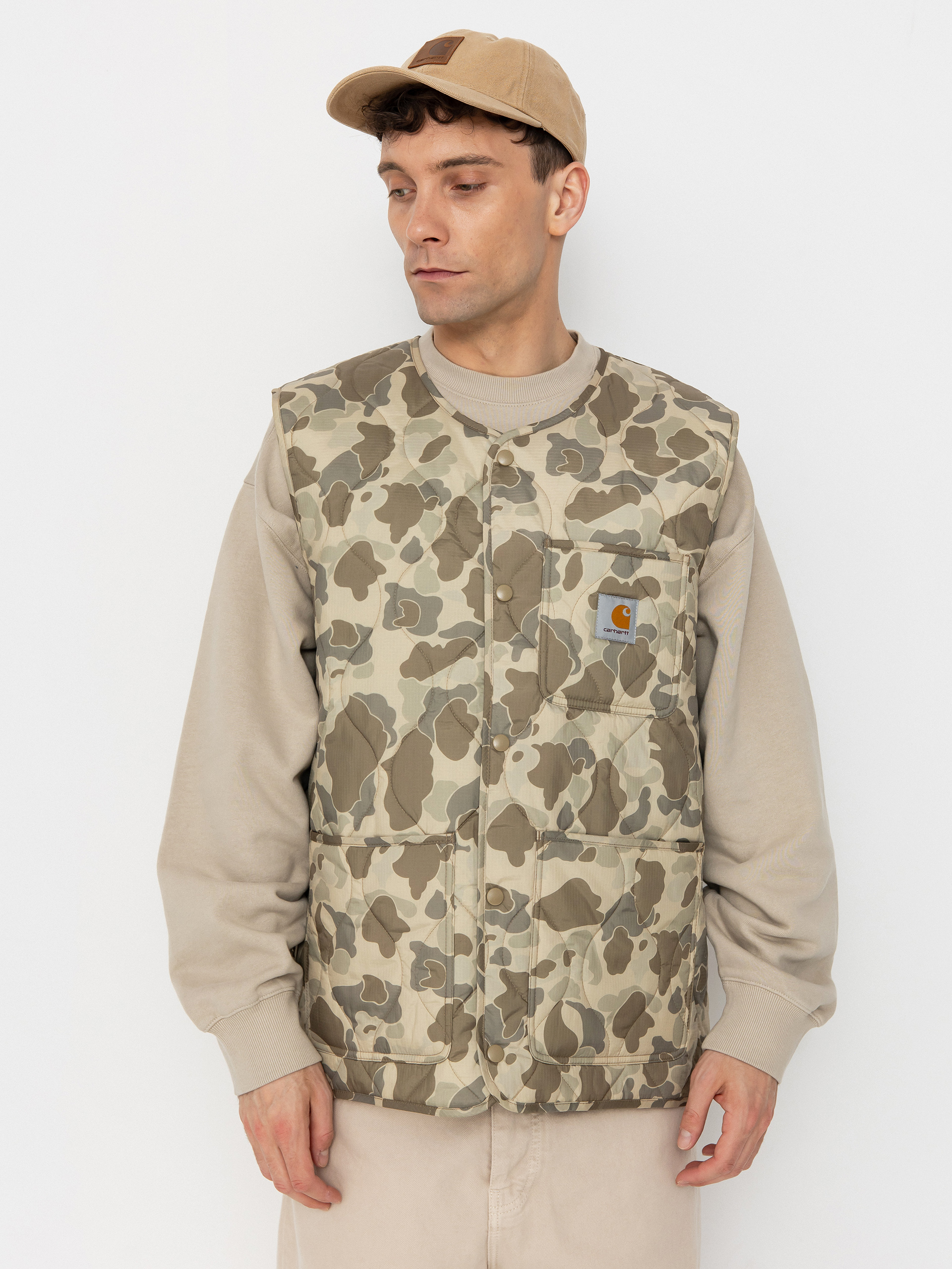 Vesta Carhartt WIP Skyton (camo duck/desert)