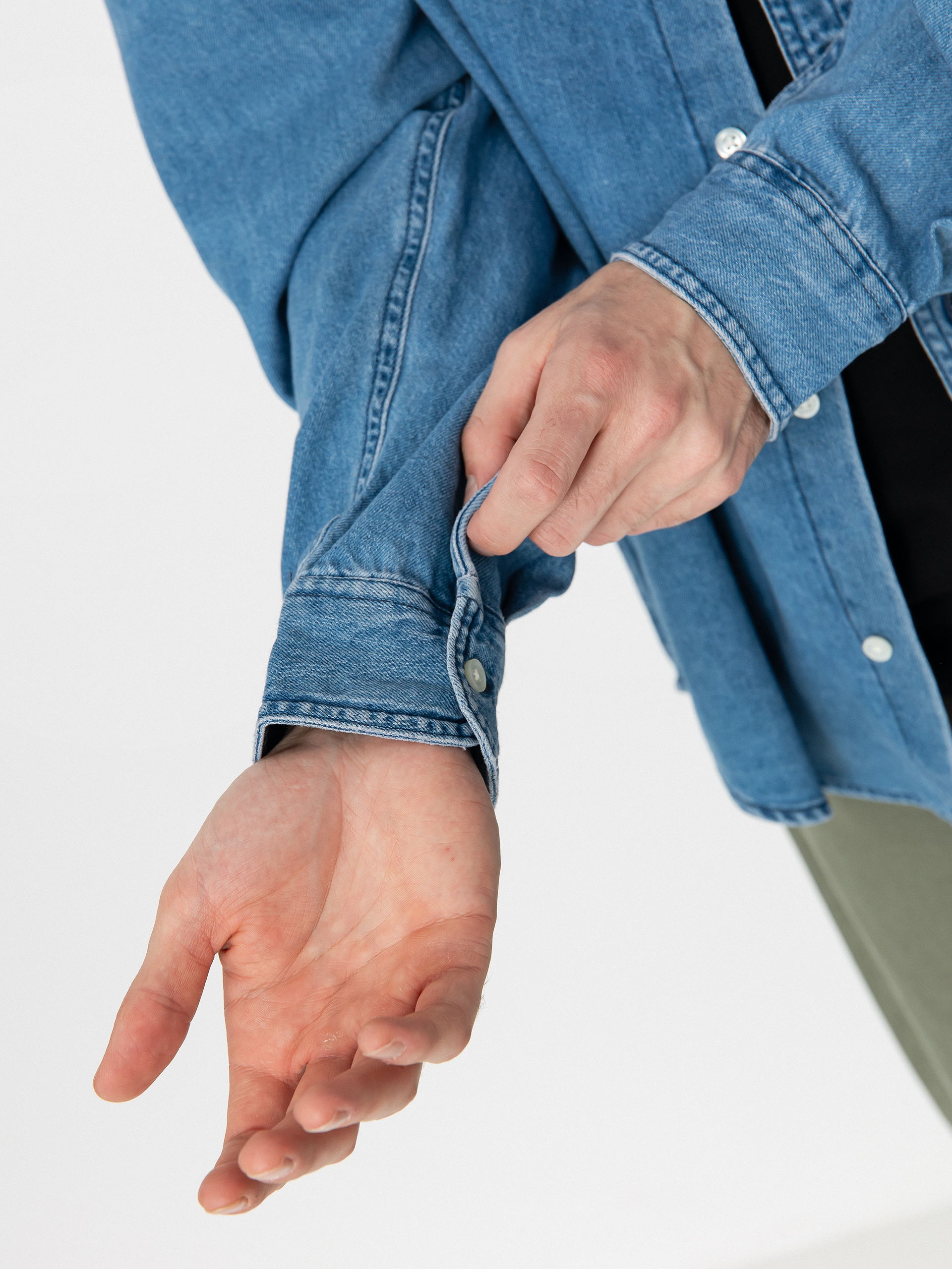 Košeľa Carhartt WIP Lucas (blue)