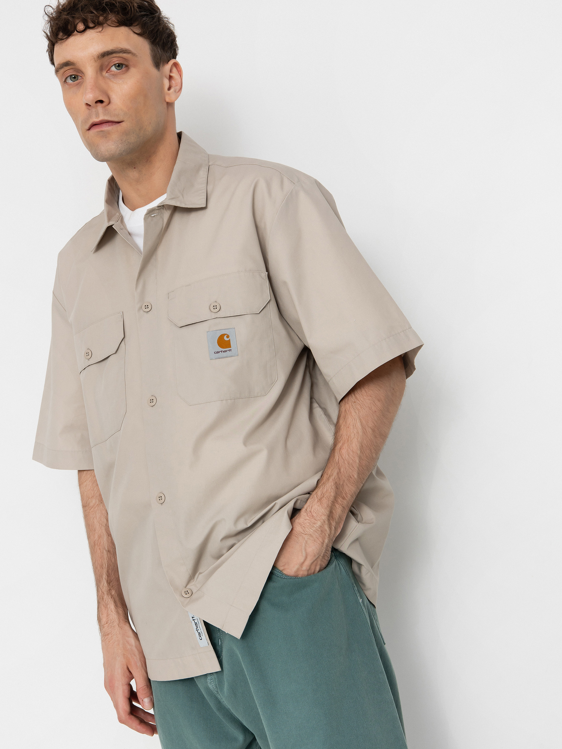Košeľa Carhartt WIP Craft (dusky beige)