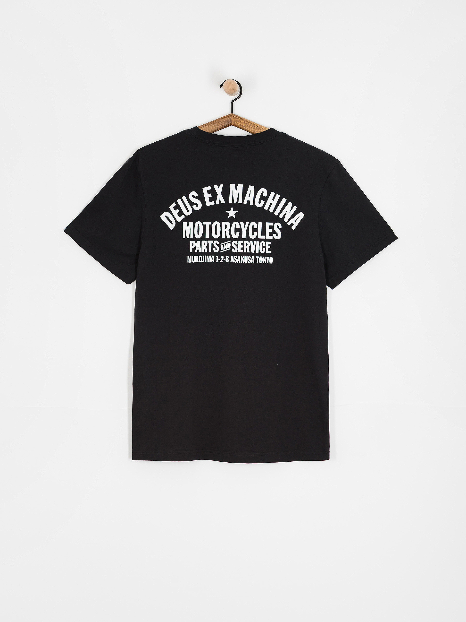 Tričko Deus Ex Machina Tokyo Address (black)