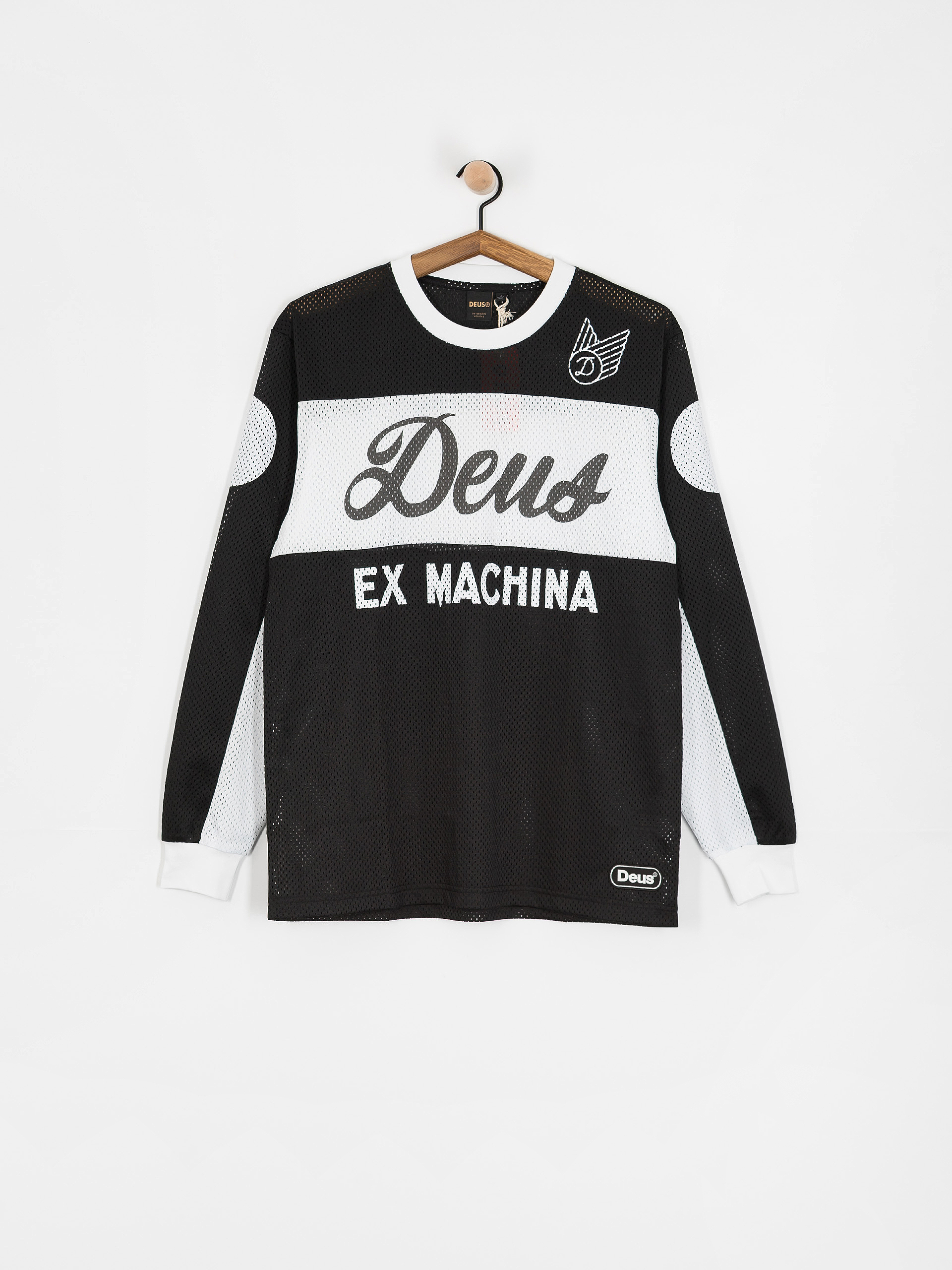Triko Deus Ex Machina Saber Moto Jersey (black)