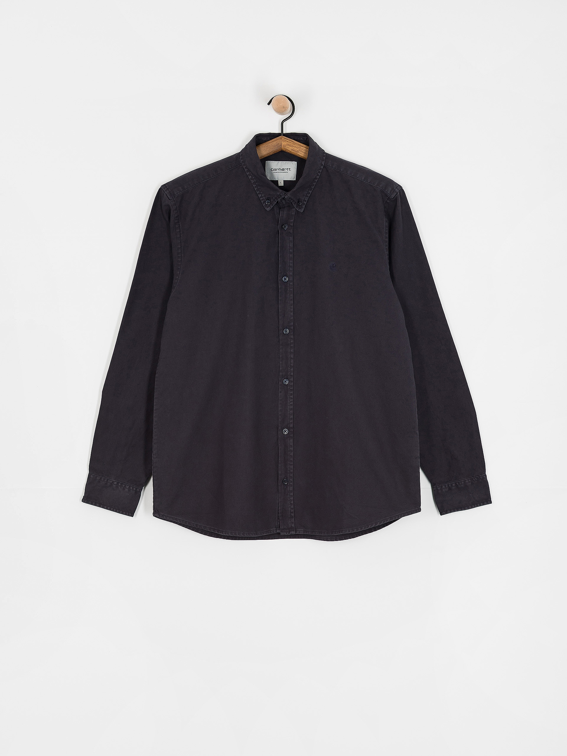 Košeľa Carhartt WIP Bolton (dark navy)