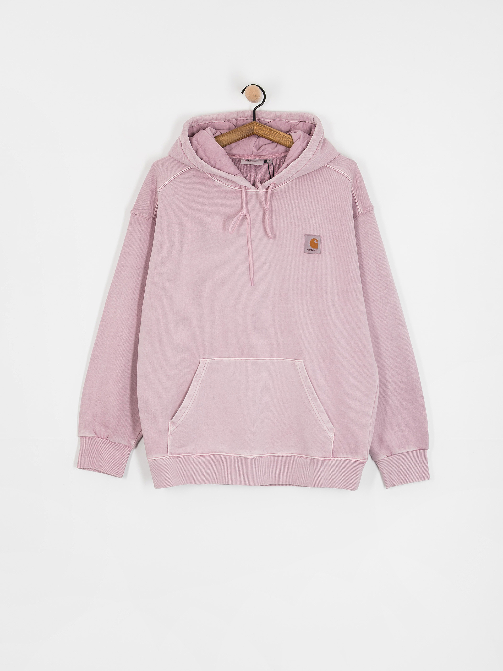 Mikina s kapucňou Carhartt WIP Nelson HD (hortensia)