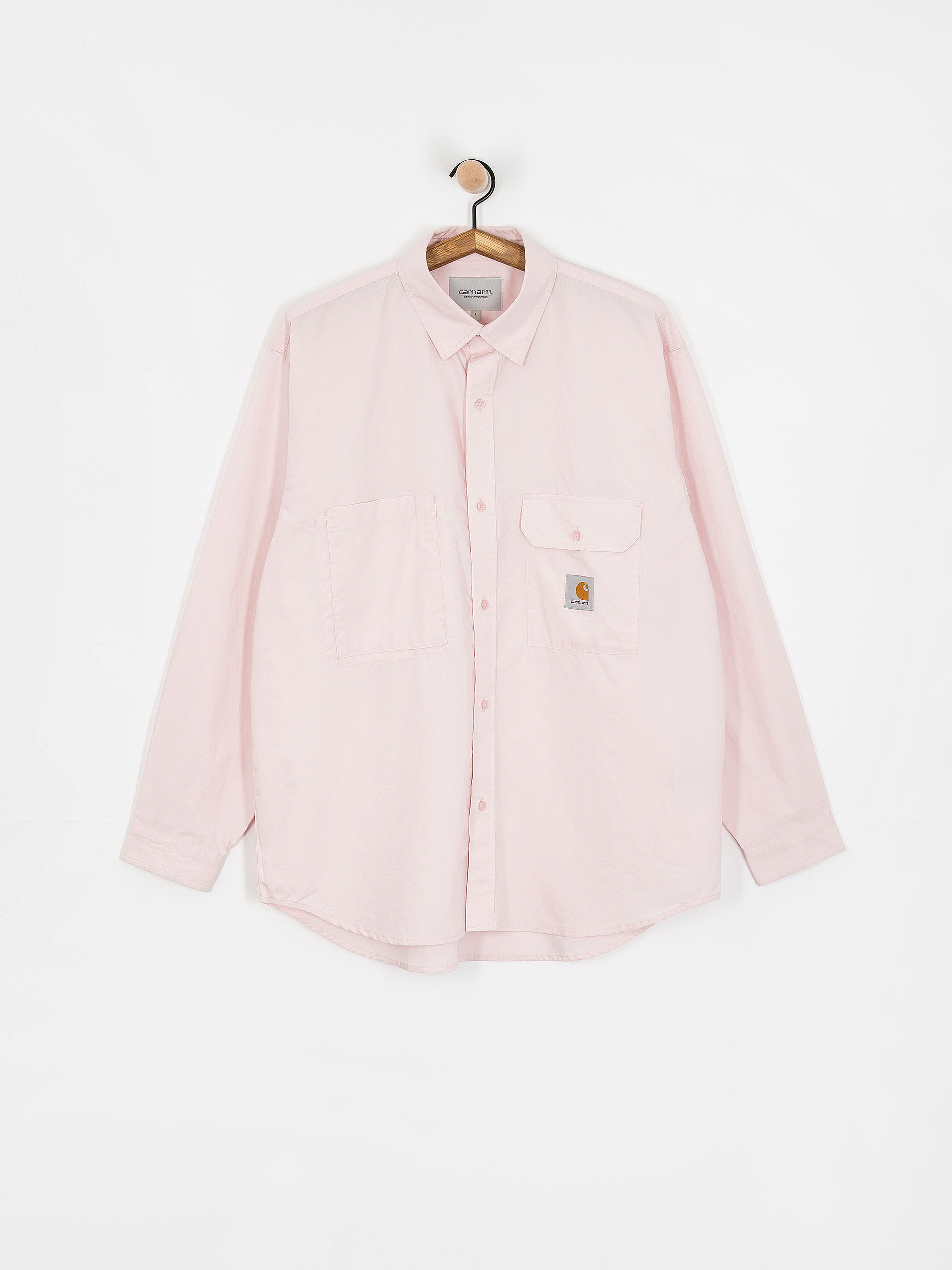 Košeľa Carhartt WIP Irwin (air pink)