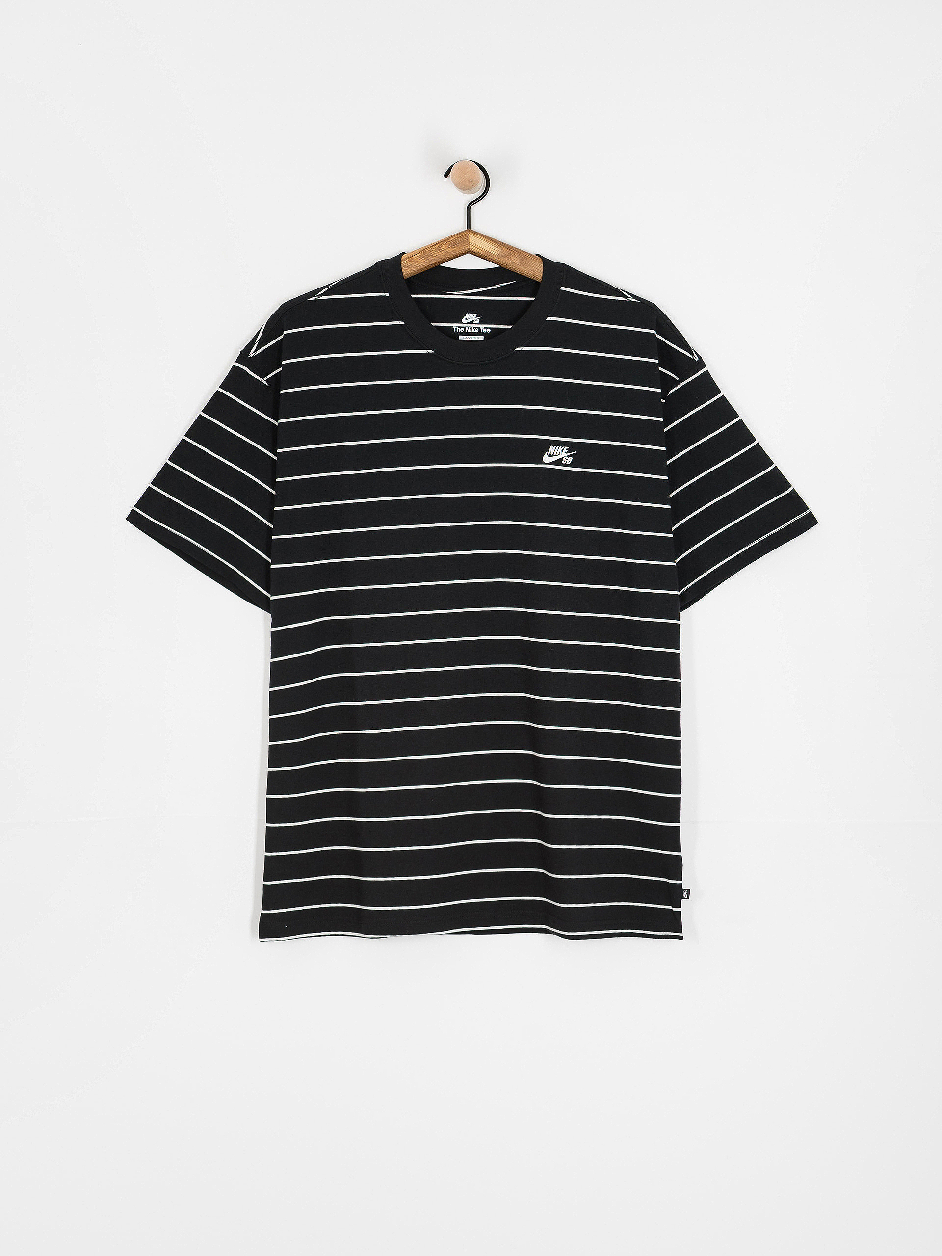 Tričko Nike SB Stripe (black)