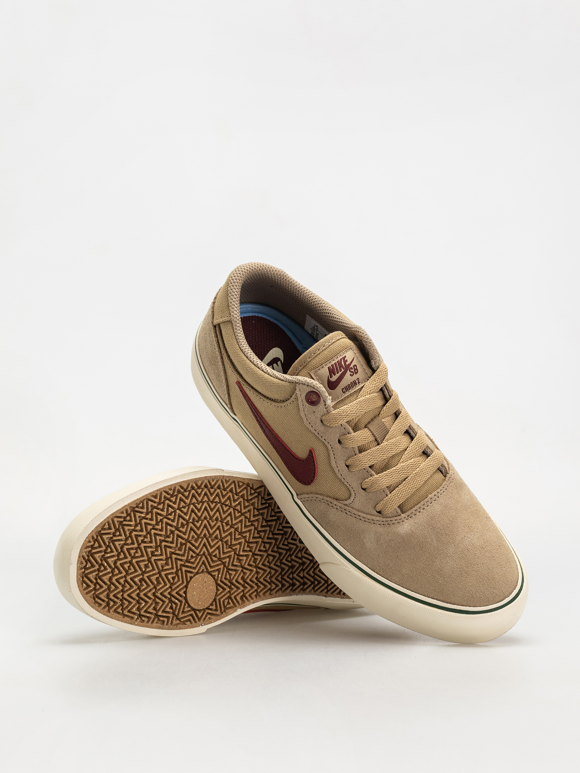 Topánky Nike SB Chron 2 (parachute beige/dark team red)