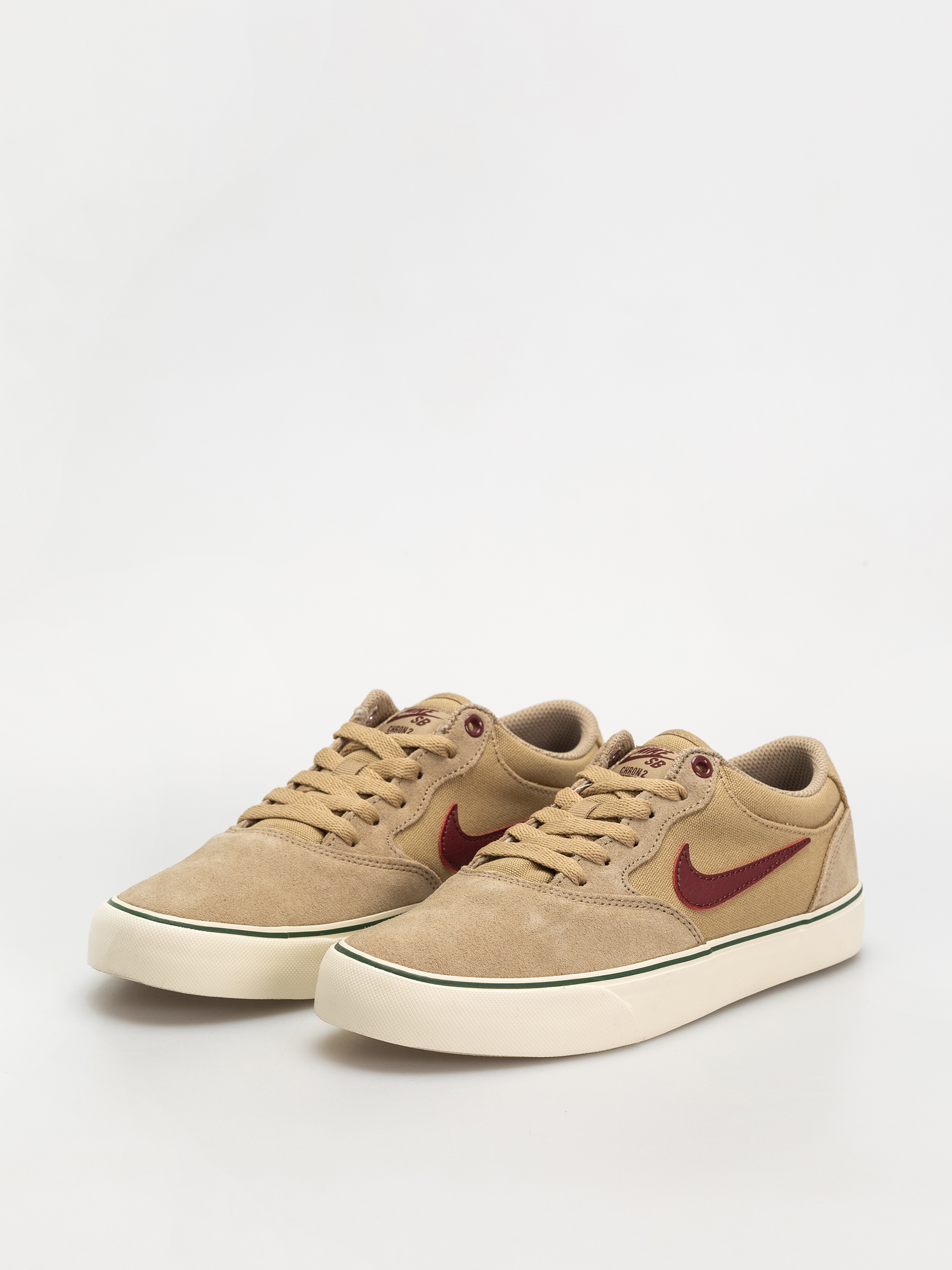 Topánky Nike SB Chron 2 (parachute beige/dark team red)