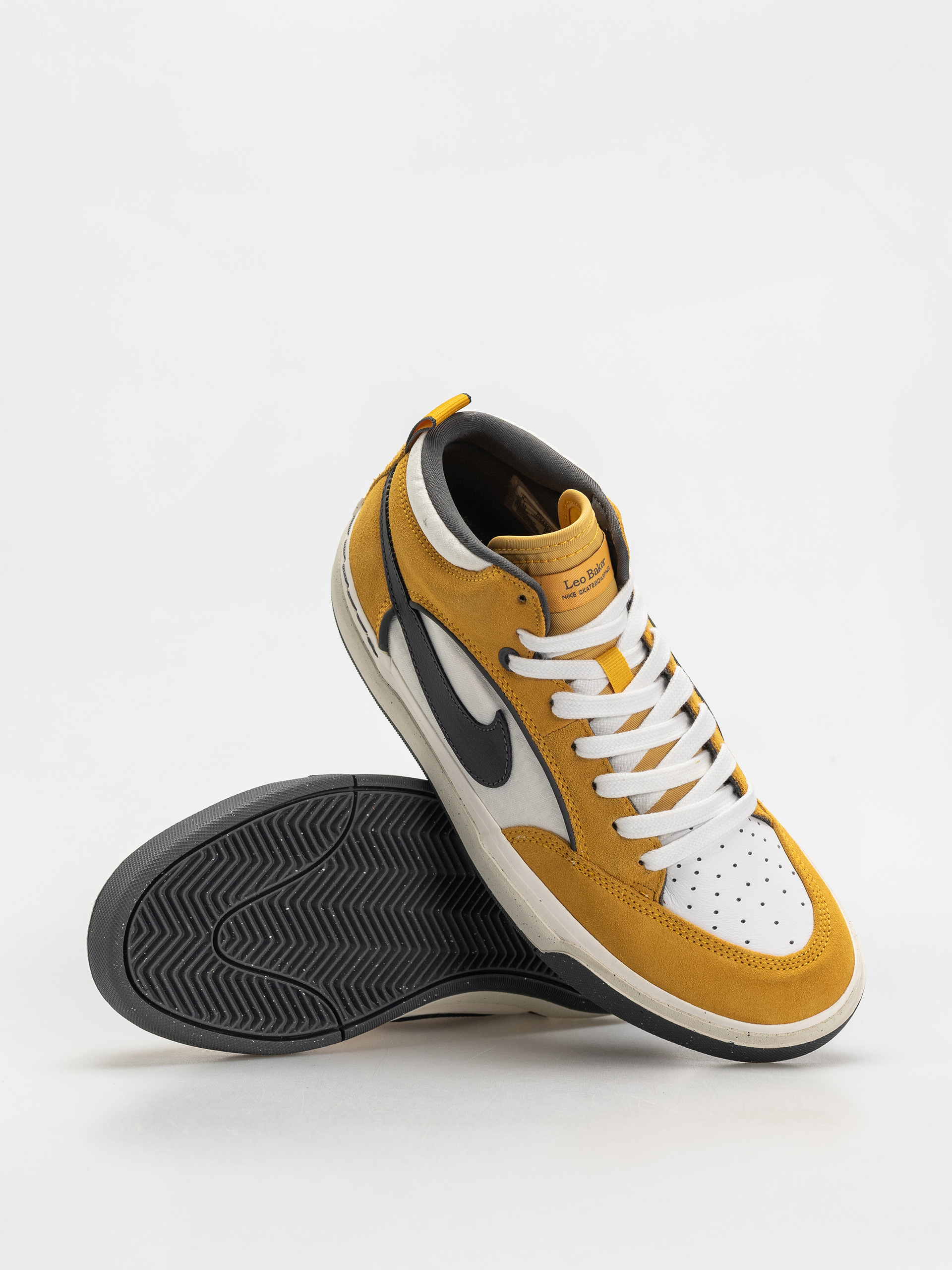 Topánky Nike SB React Leo (university gold/dark grey)