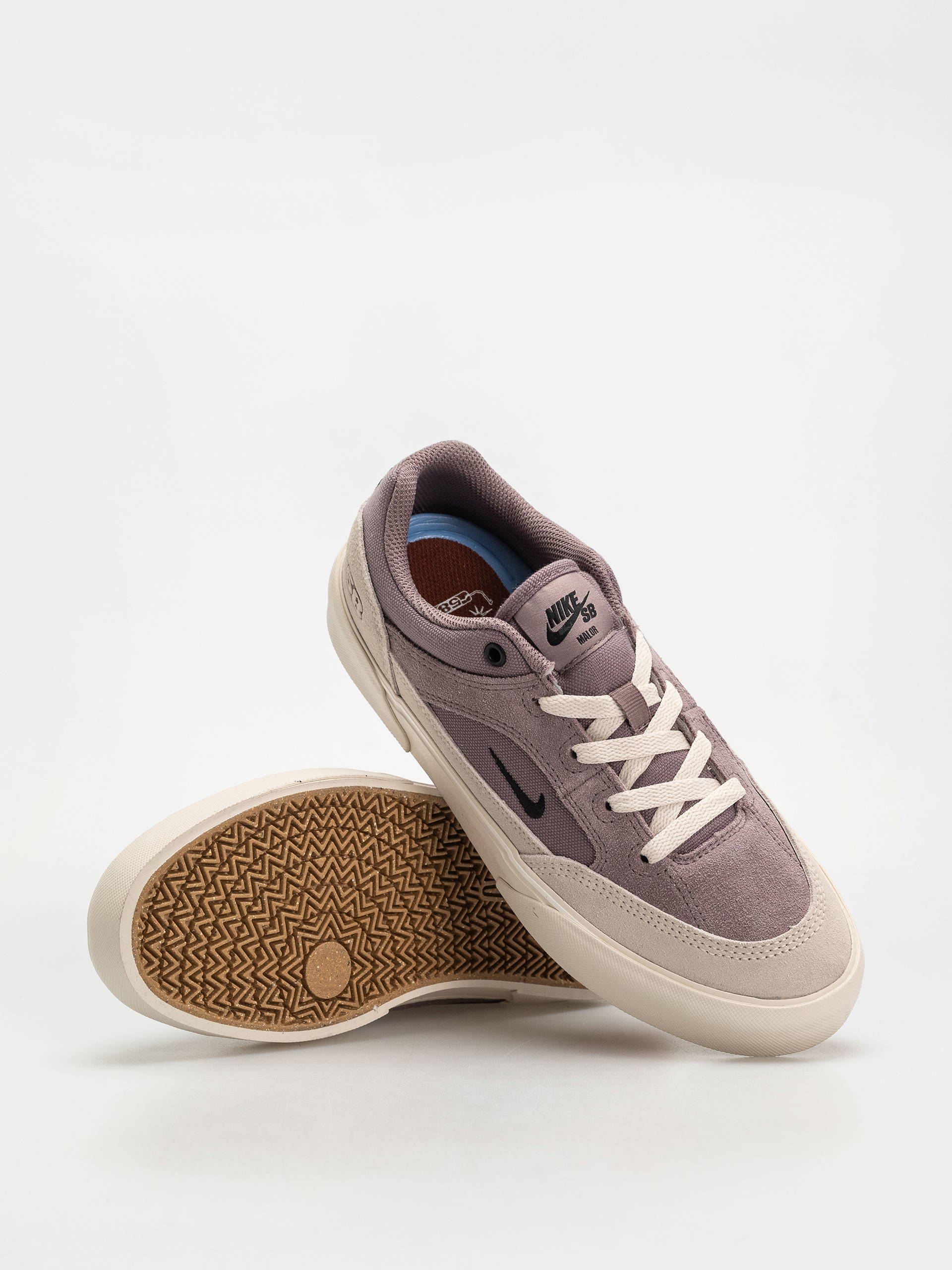 Topánky Nike SB Malor TE (taupe grey/black lt orewood brn cinnamon)