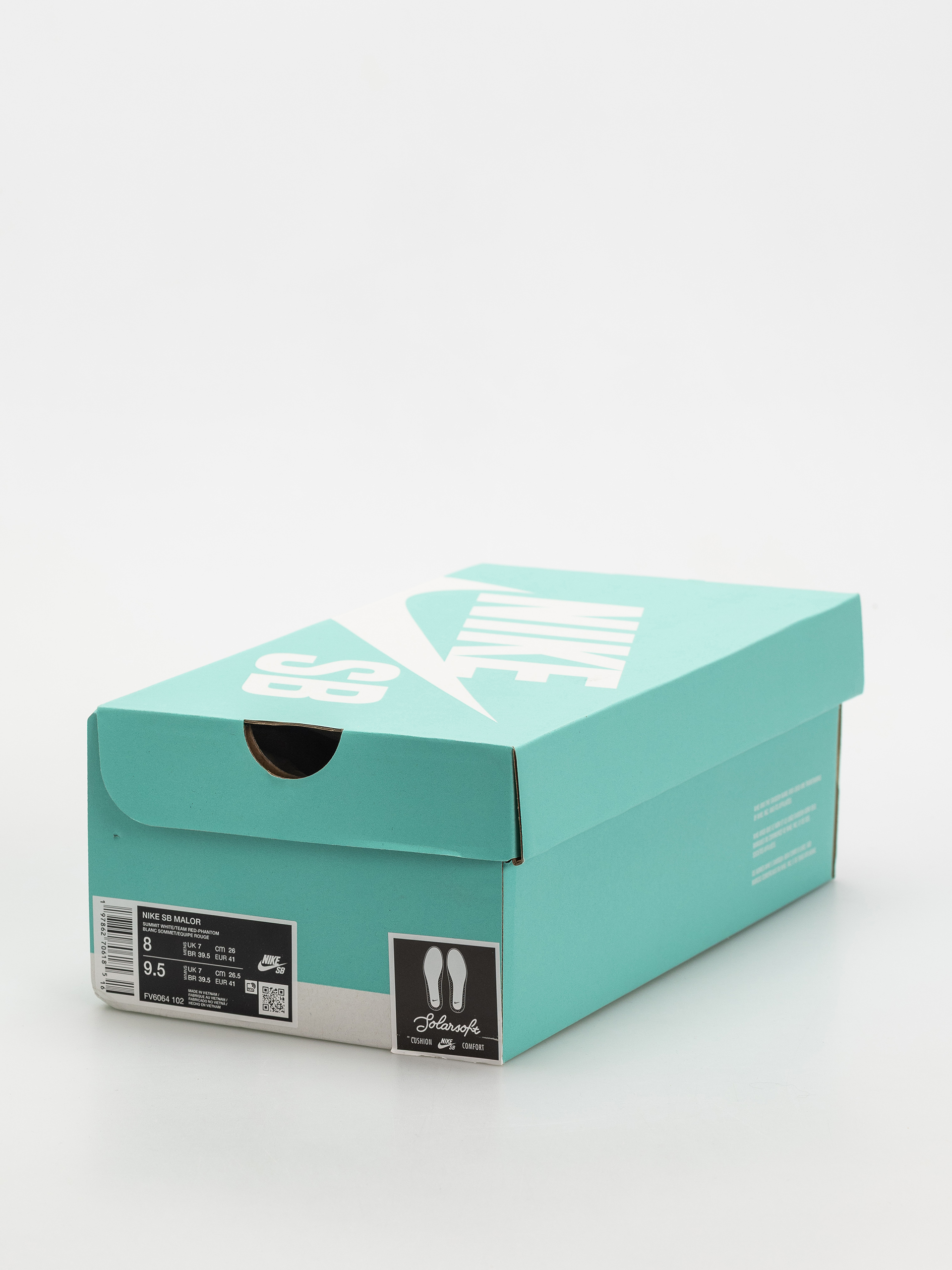 Topánky Nike SB Malor (summit white/team red phantom sail)