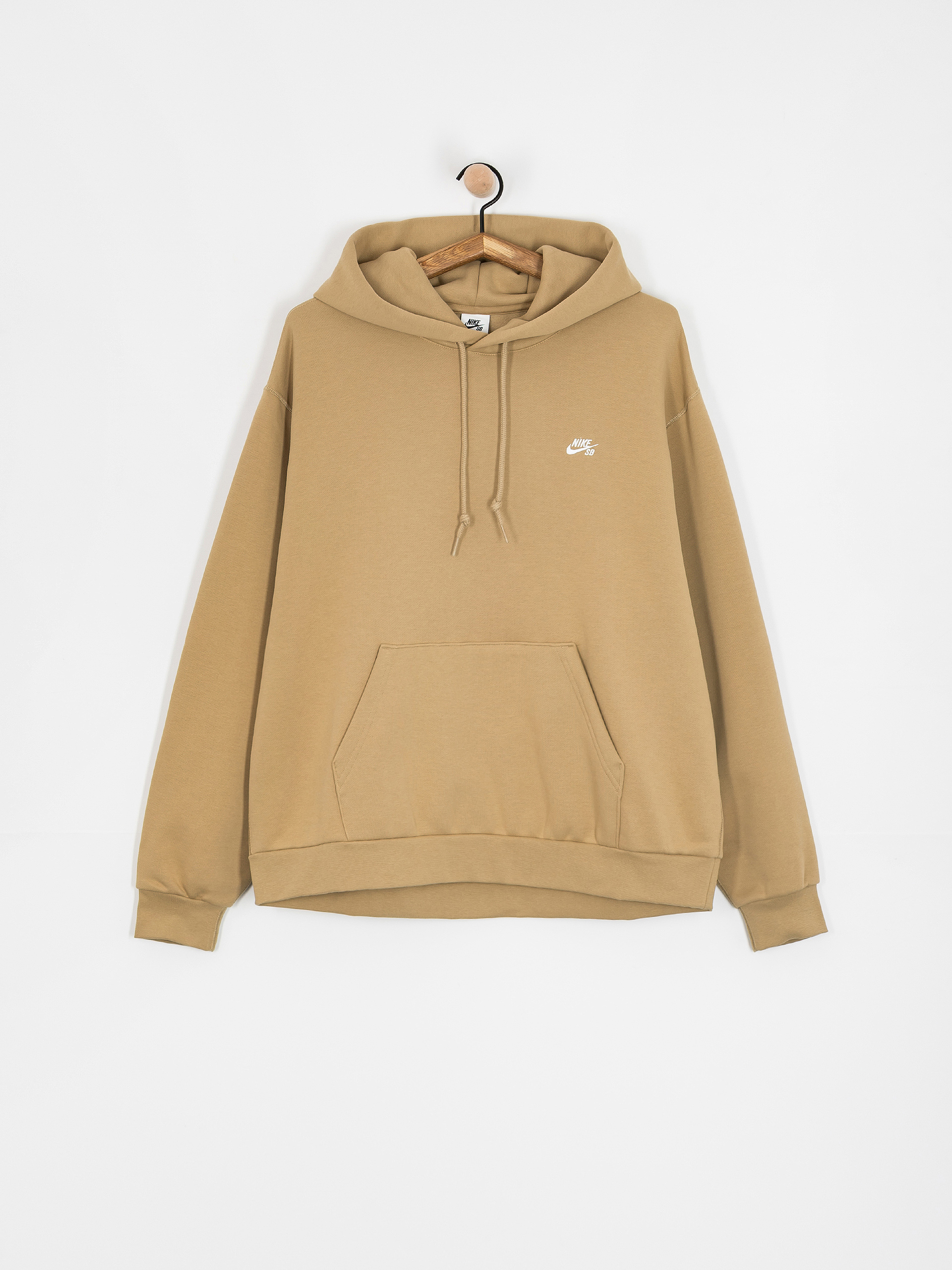 Mikina s kapucňou Nike SB Essential Logo HD (parachute beige/white)