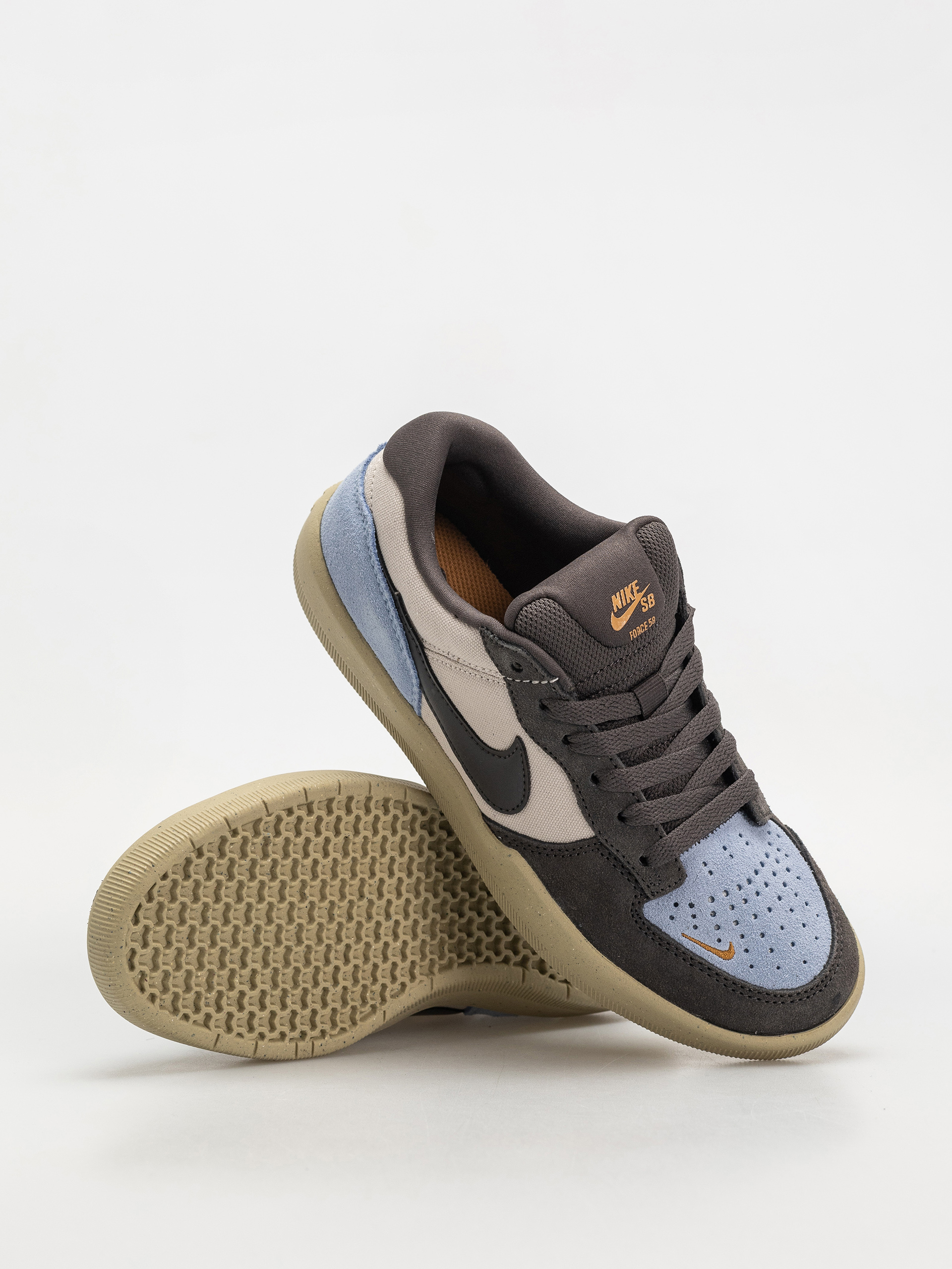 Topánky Nike SB Force 58 (lt orewood brn/medium ash psychic blue)