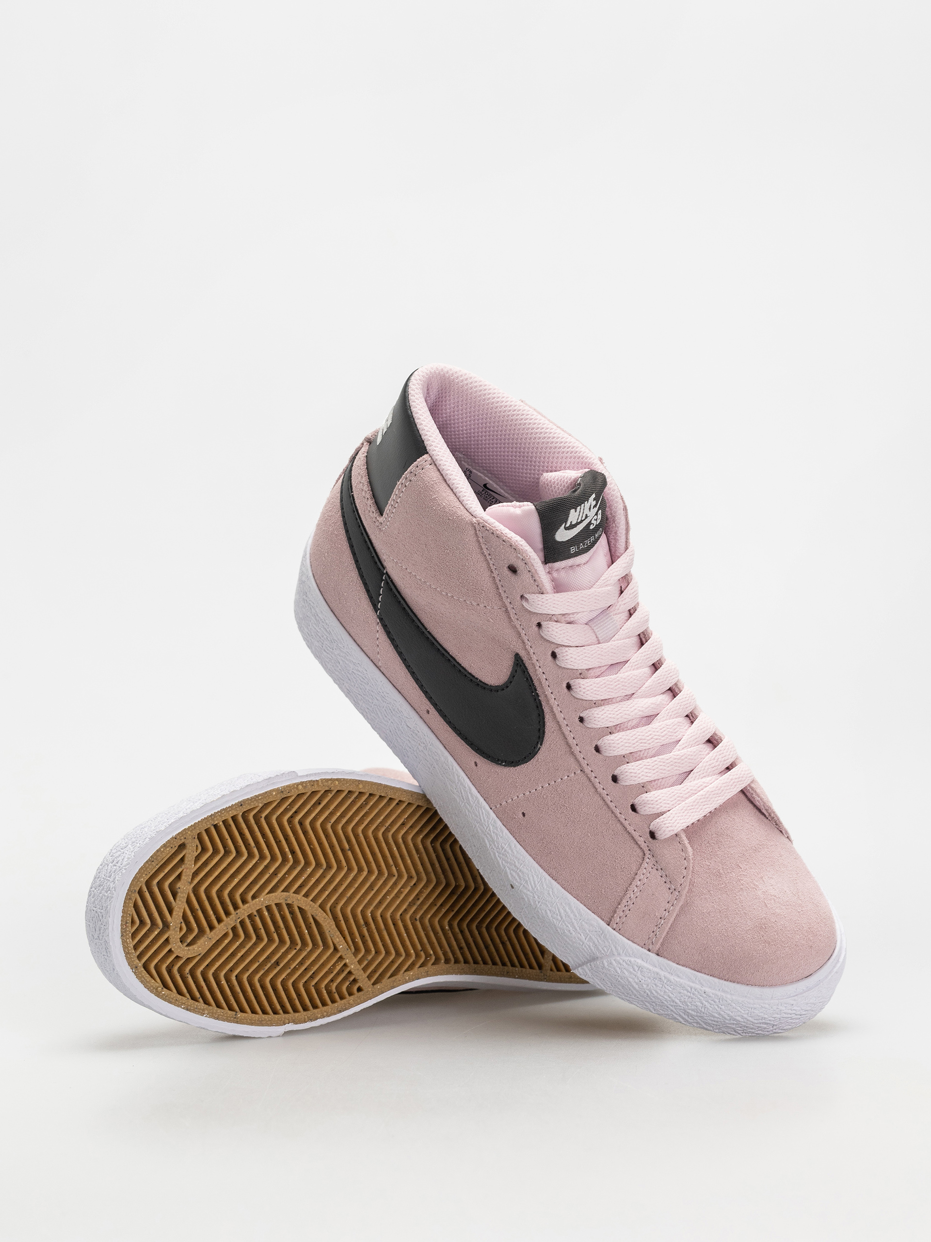 Topánky Nike SB Zoom Blazer Mid (pink foam/anthracite white gum yellow)