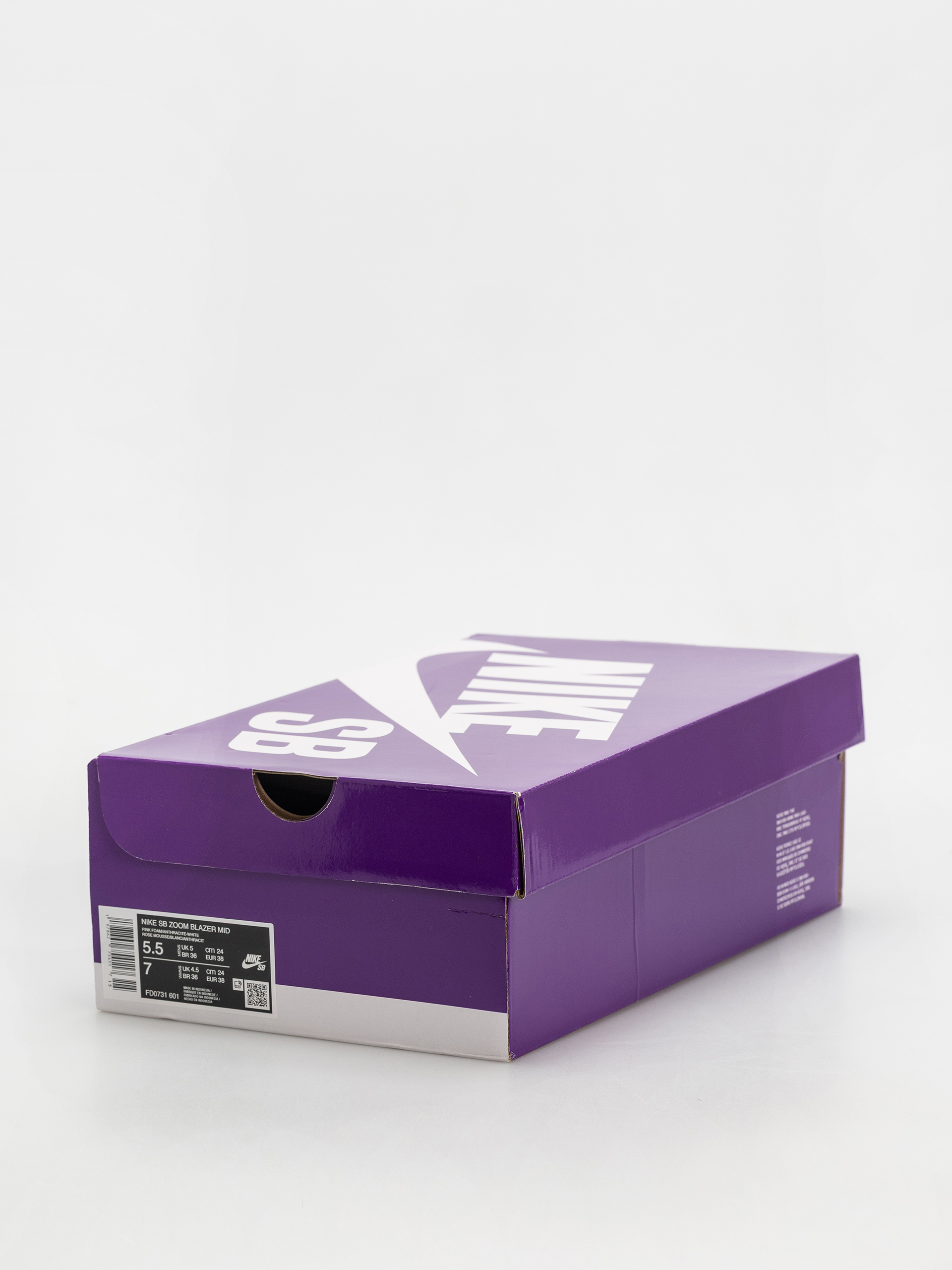 Topánky Nike SB Zoom Blazer Mid (pink foam/anthracite white gum yellow)