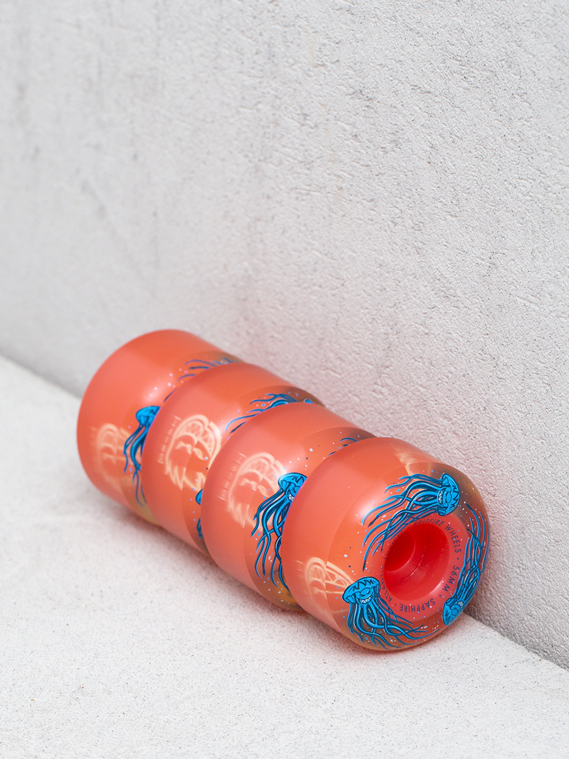 Kolieska Spitfire 90D Atlantic Drift Radials (clear/pink)