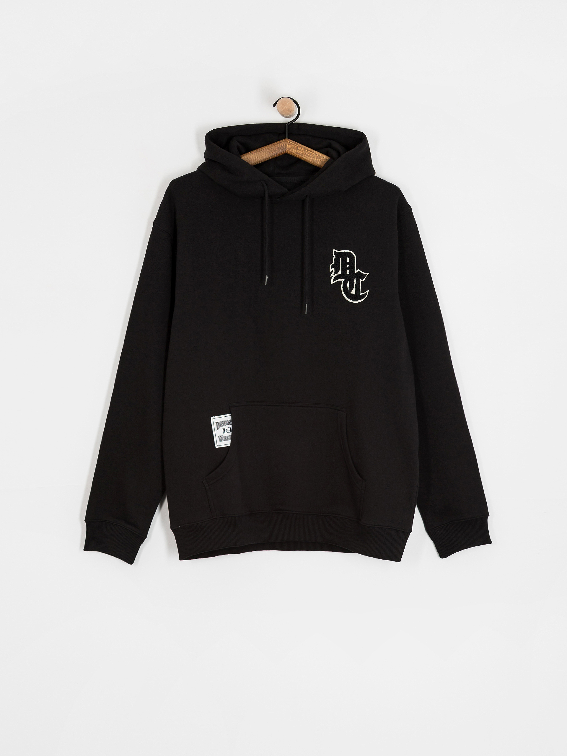 Mikina s kapucňou DC Bullpen HD (black)