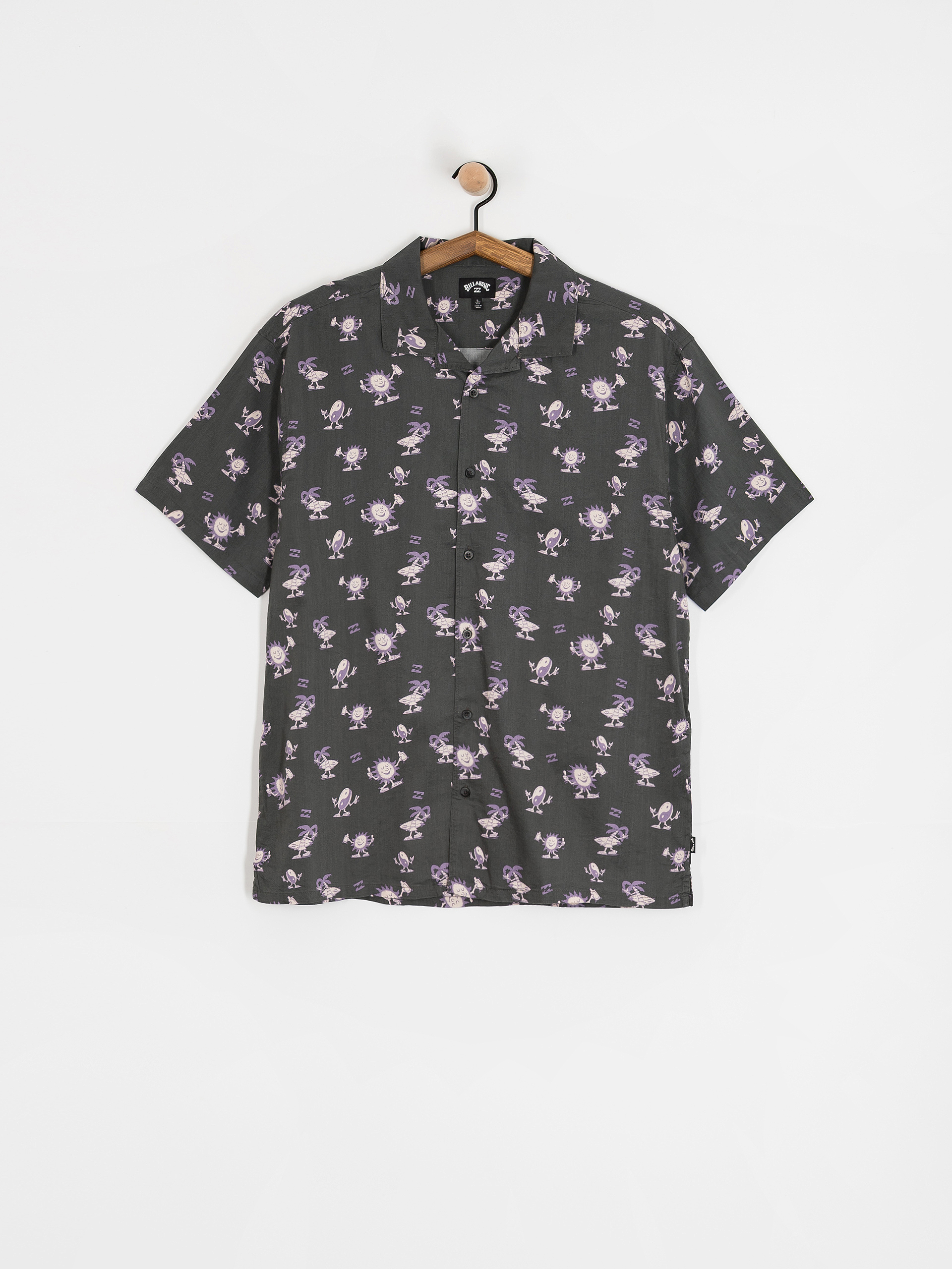 Košeľa Billabong Vacay (raven)