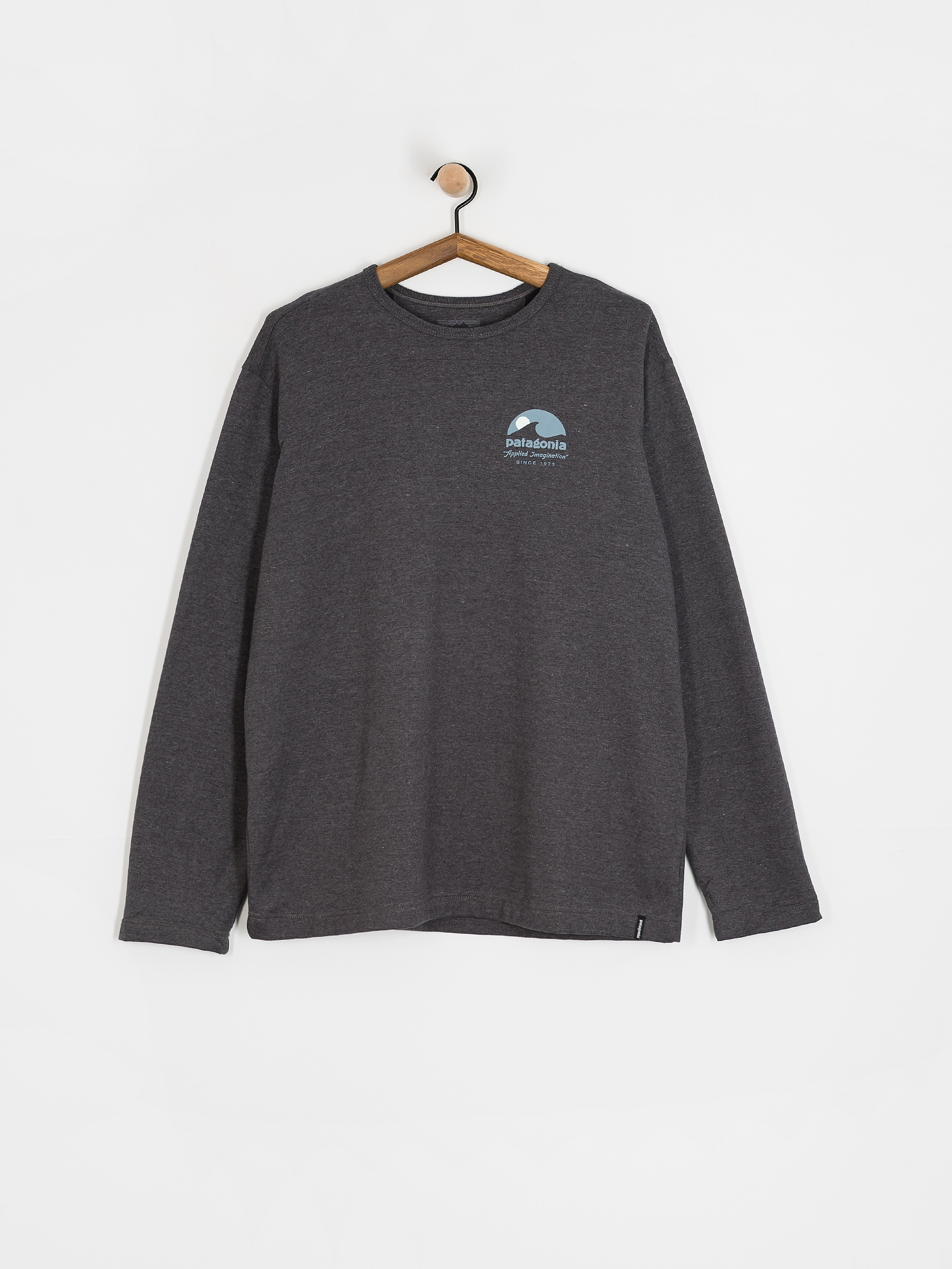 Mikina Patagonia Lightweight Applied Imagination Wildrise (ink black)