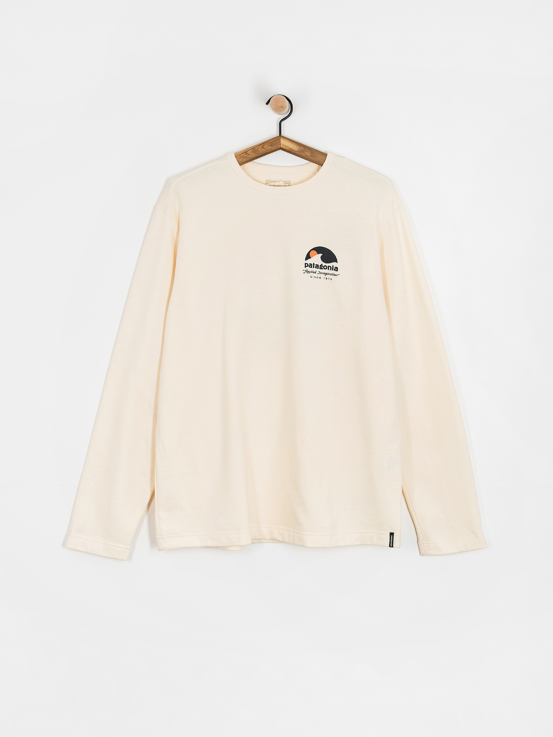 Mikina Patagonia Lightweight Applied Imagination Wildrise (natural)