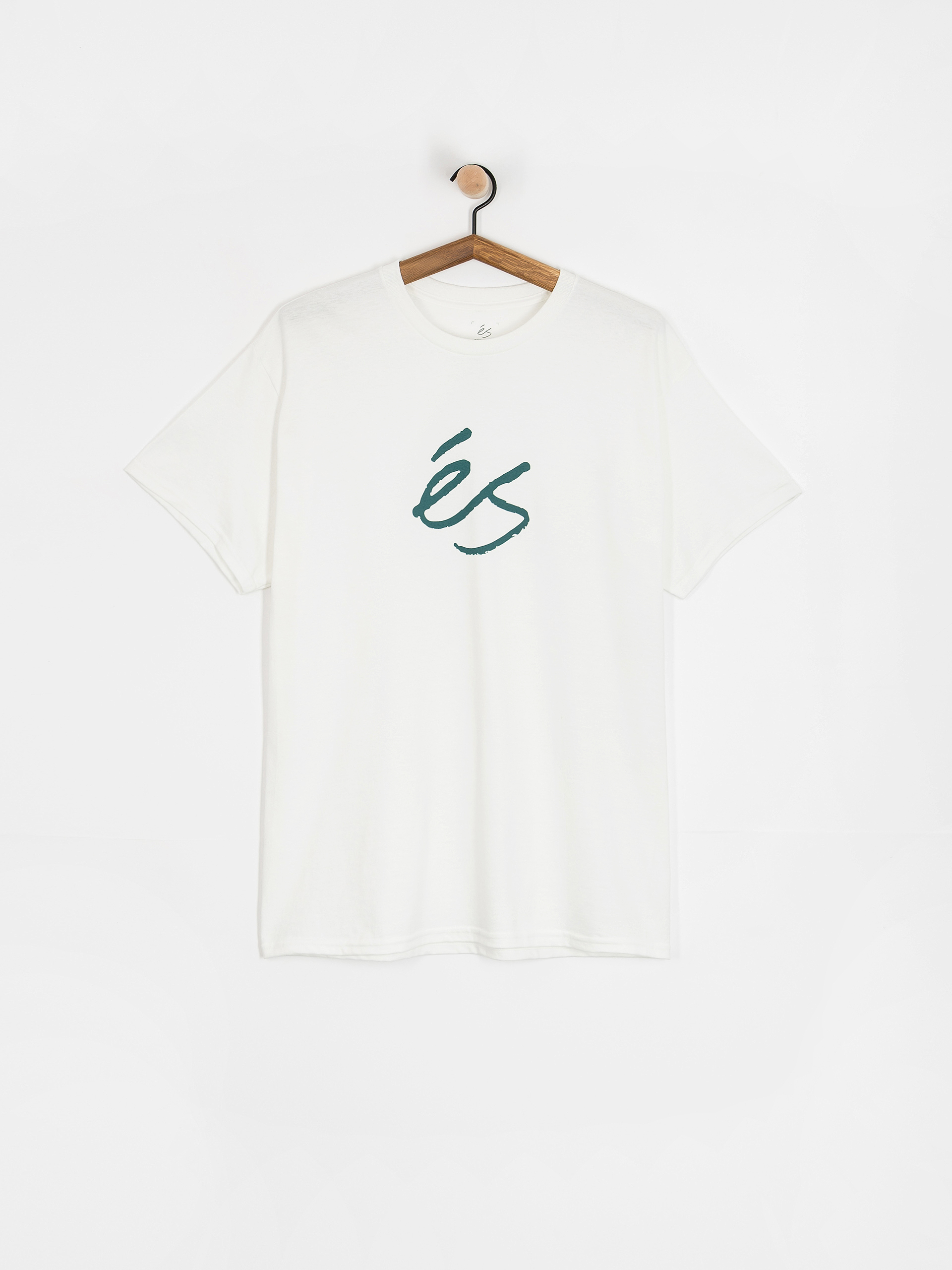 Tričko eS Scrip Mid (white/green)
